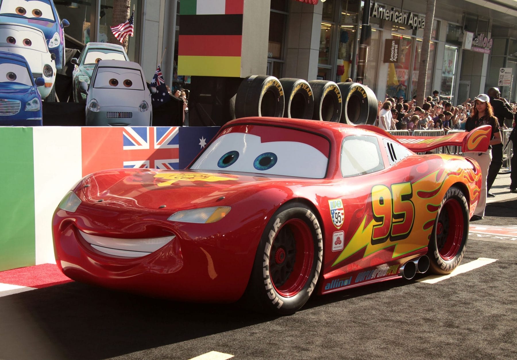 Los,Angeles,-,Jun,18:,Lightning,Mcqueen,Arrives,To,The