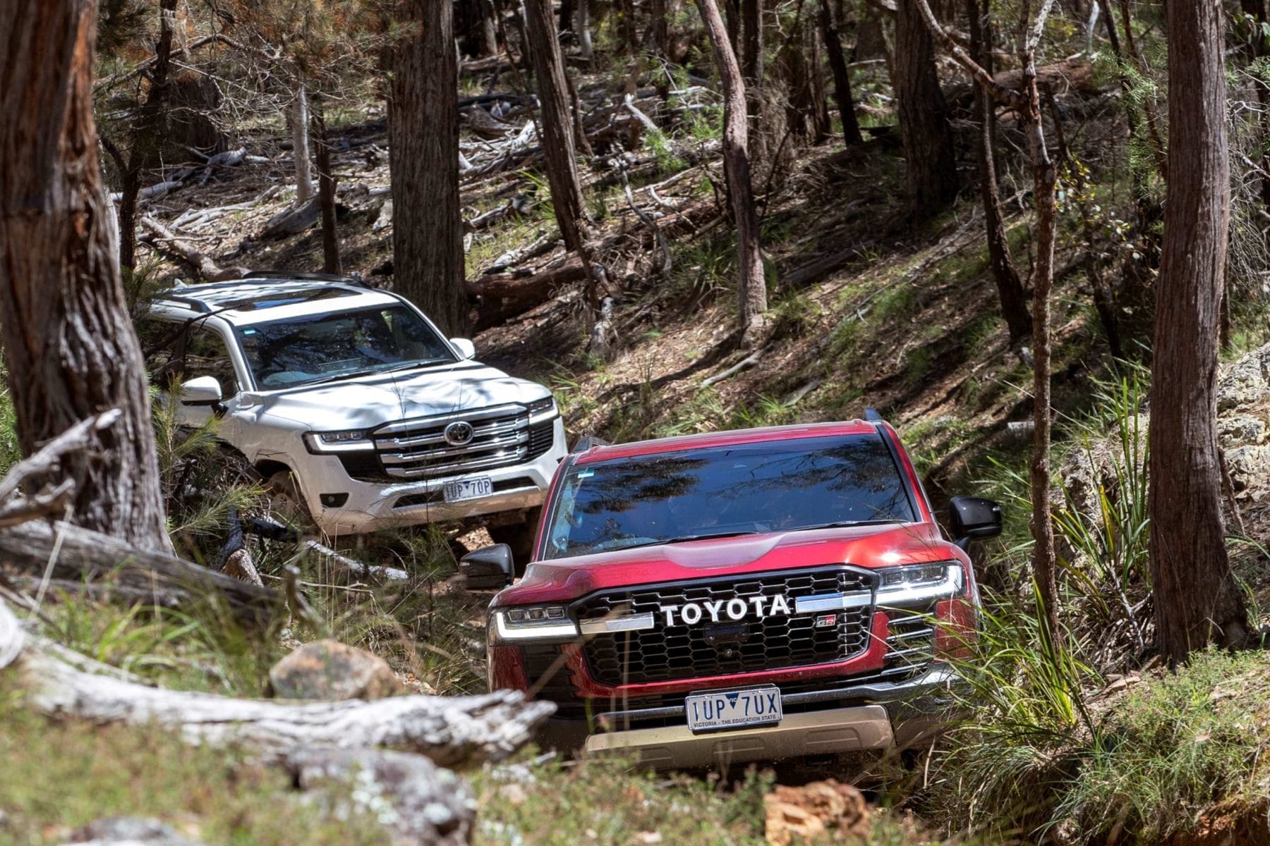 Toyota LandCruiser 300 series launch exterior 2