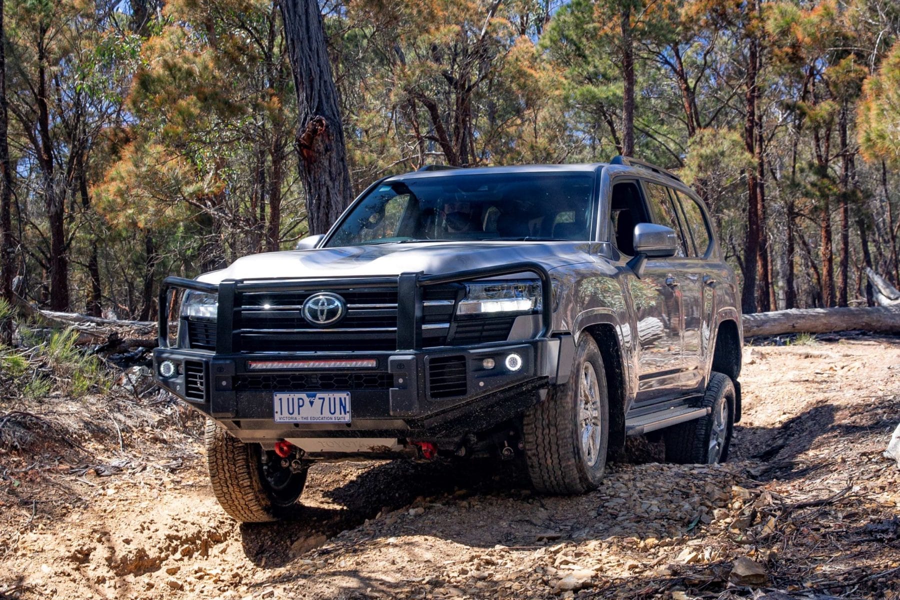 Toyota LandCruiser 300 series launch track 3
