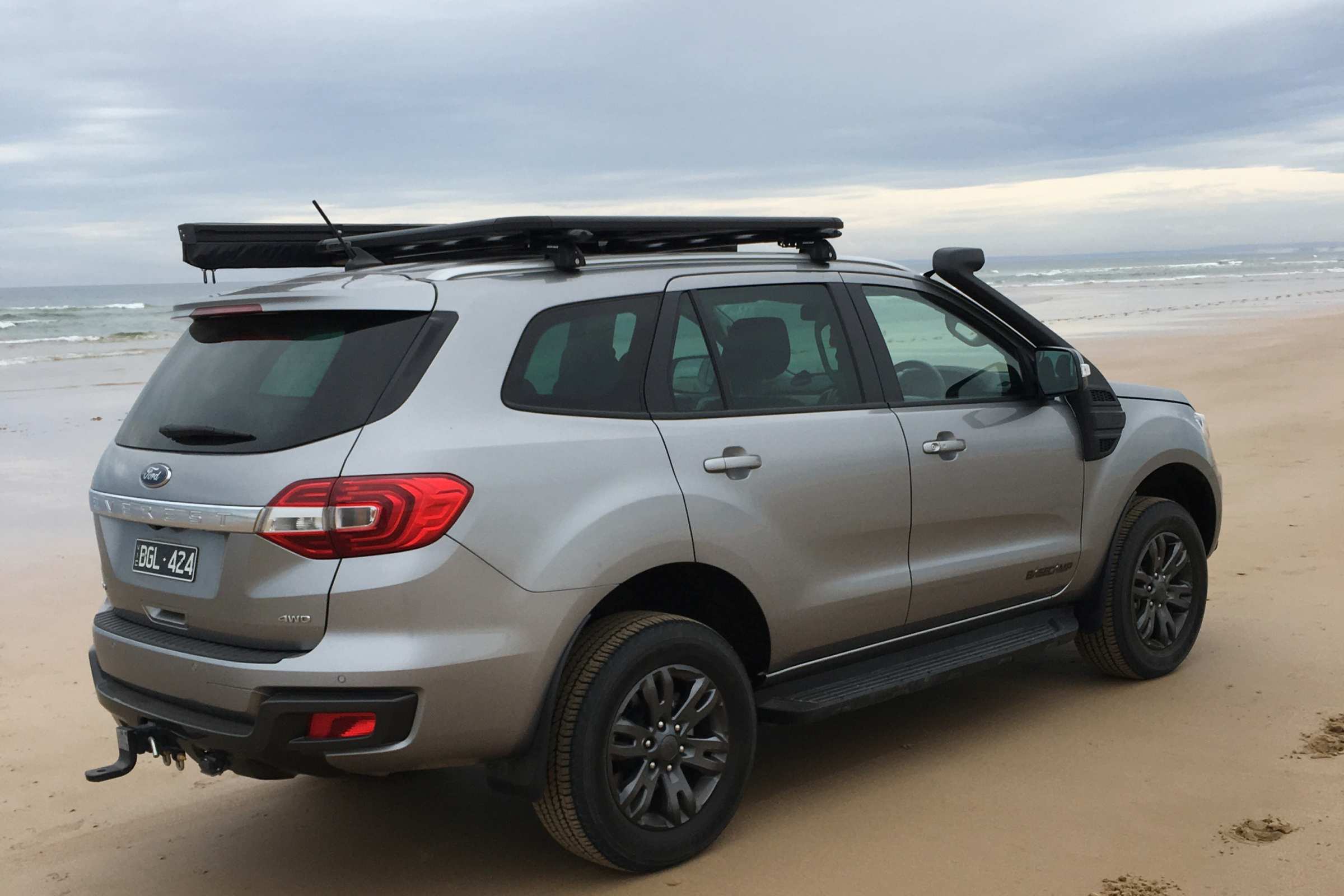 2021 Ford Everest Base Camp rear