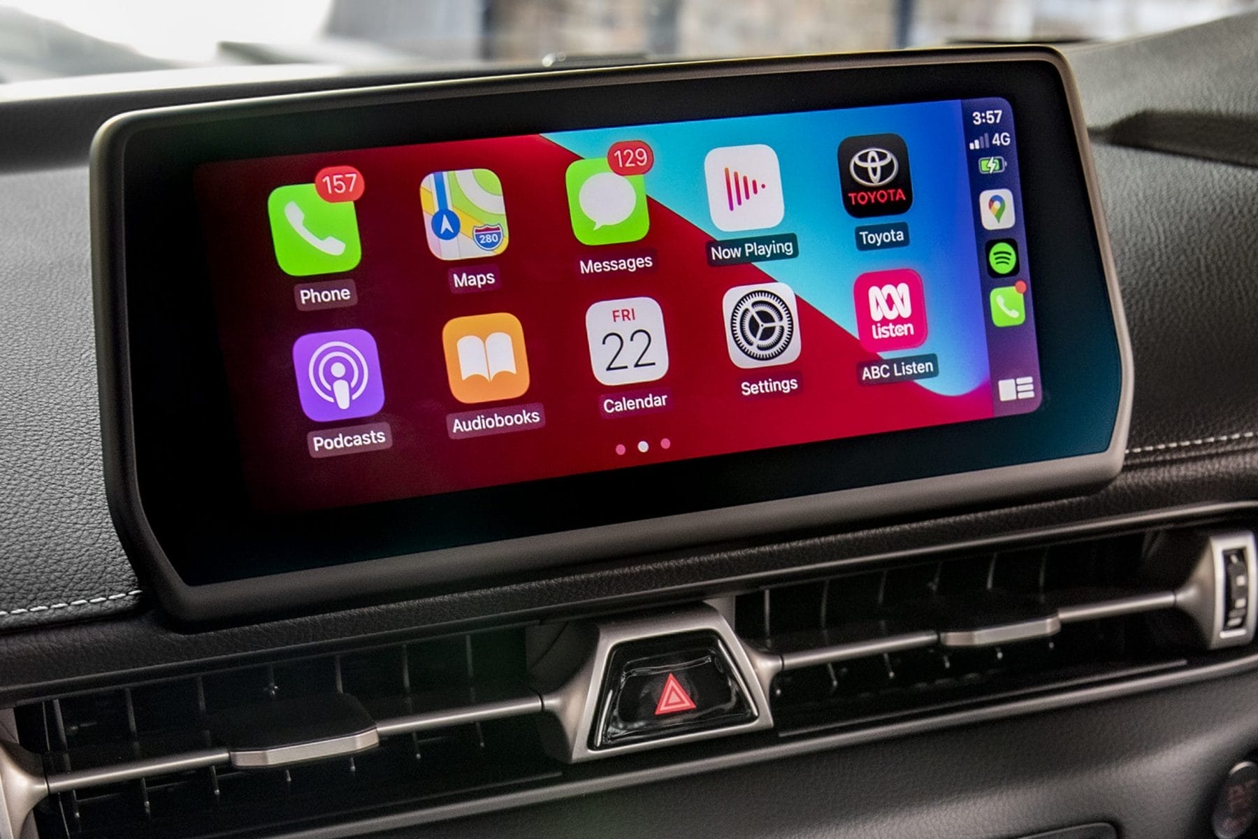 Toyota GR Supra Apple CarPlay