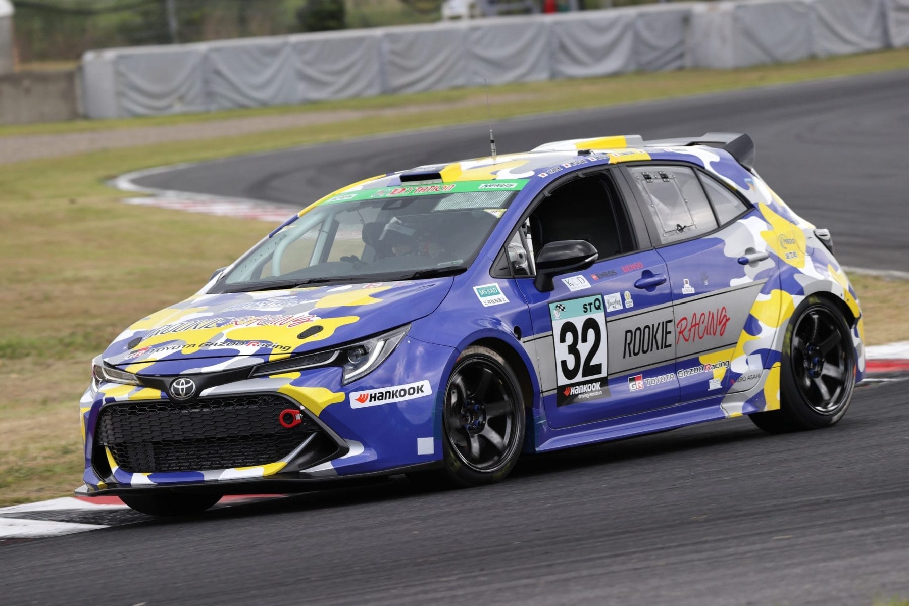 Toyota Corolla powered by hydrogen internal combustion engine