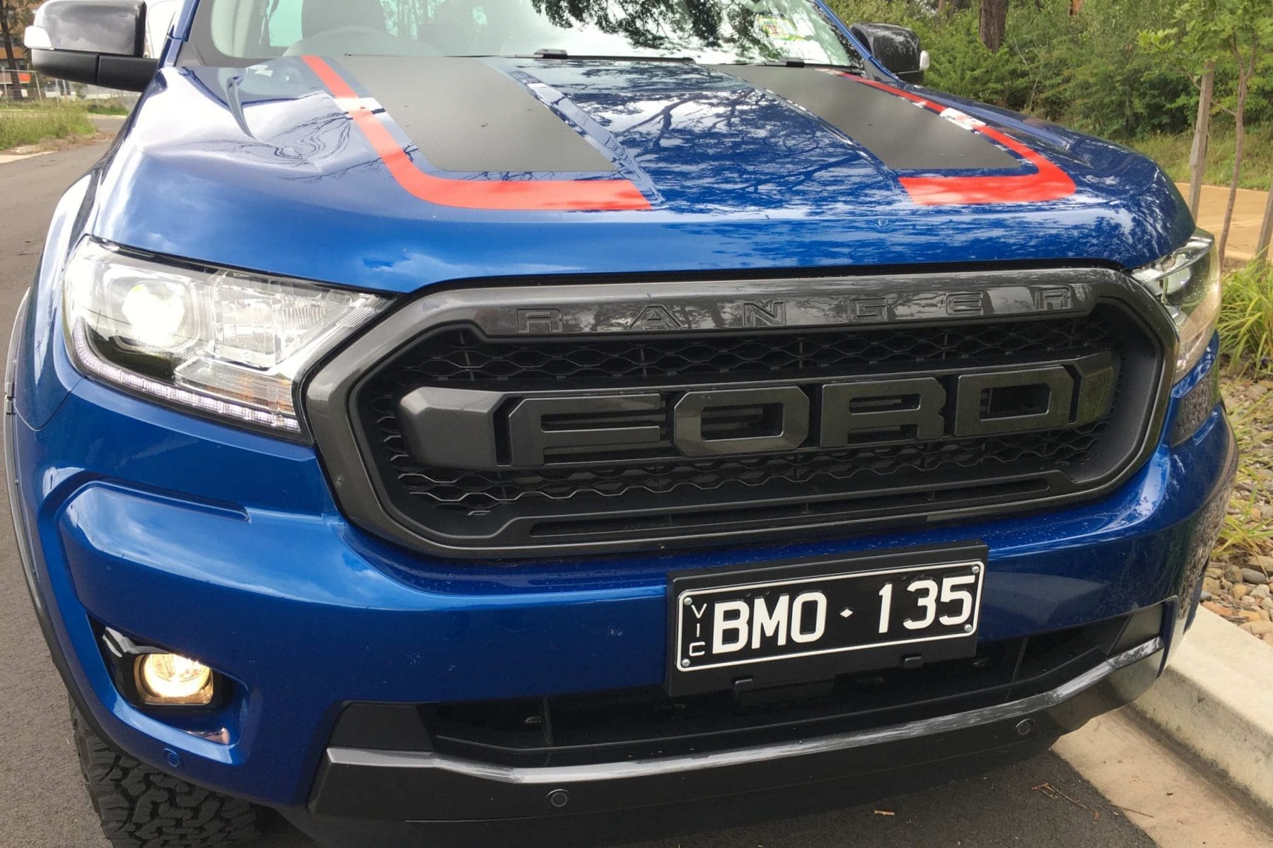 Ford Ranger 2021 FX4 MAX grill