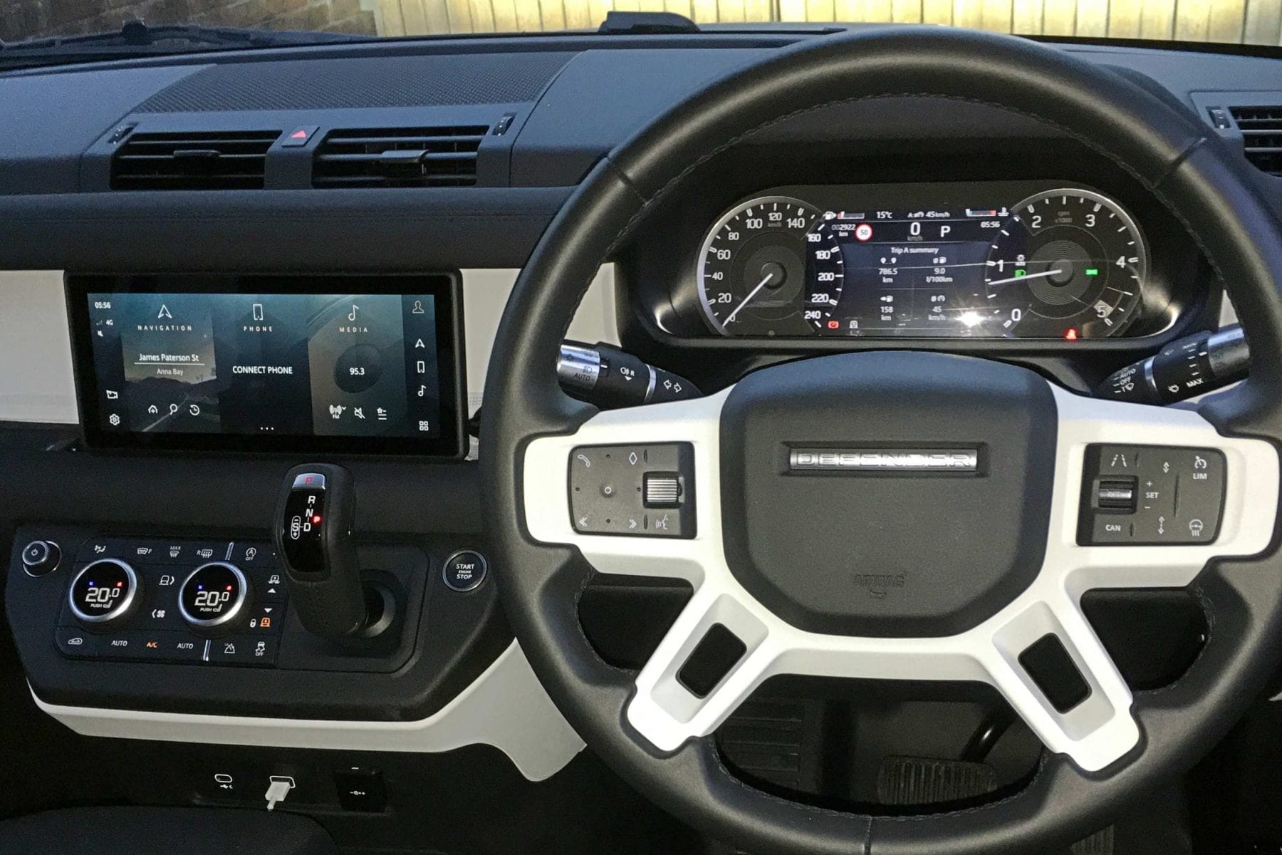 Land Rover Defender 110 D250 4WD dash 3