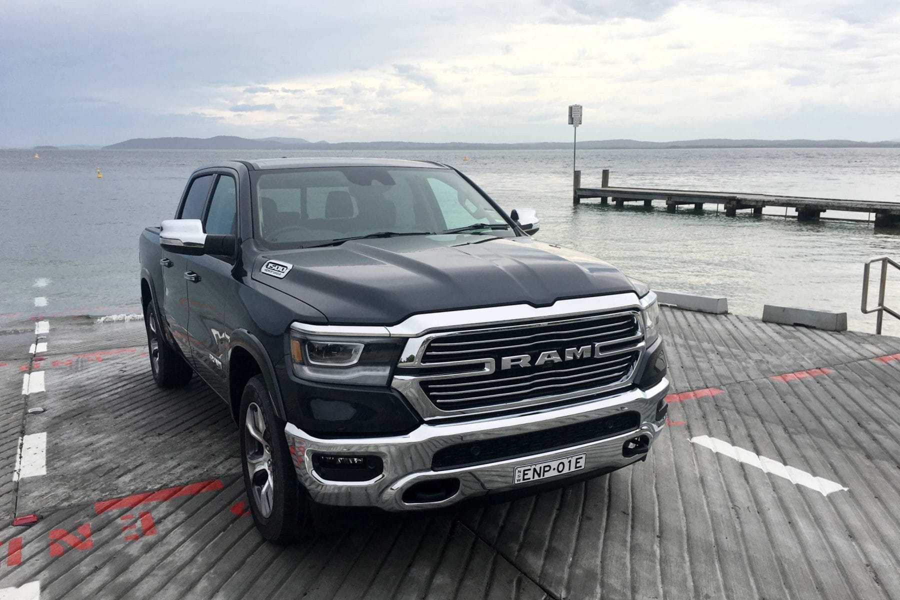 Ram 1500 Laramie front 2