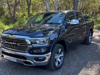 Ram 1500 Laramie front qtr