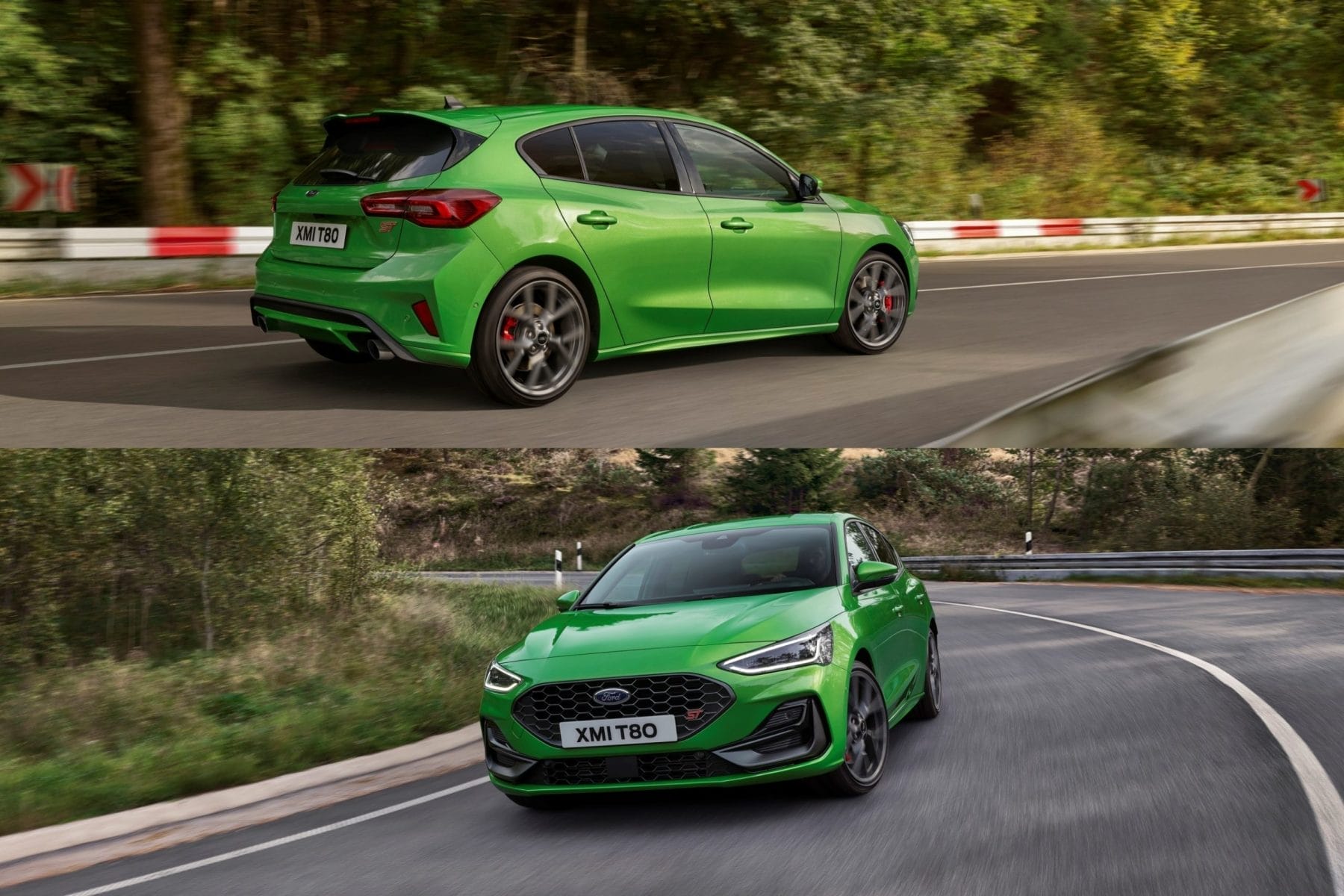 Ford Focus ST collage