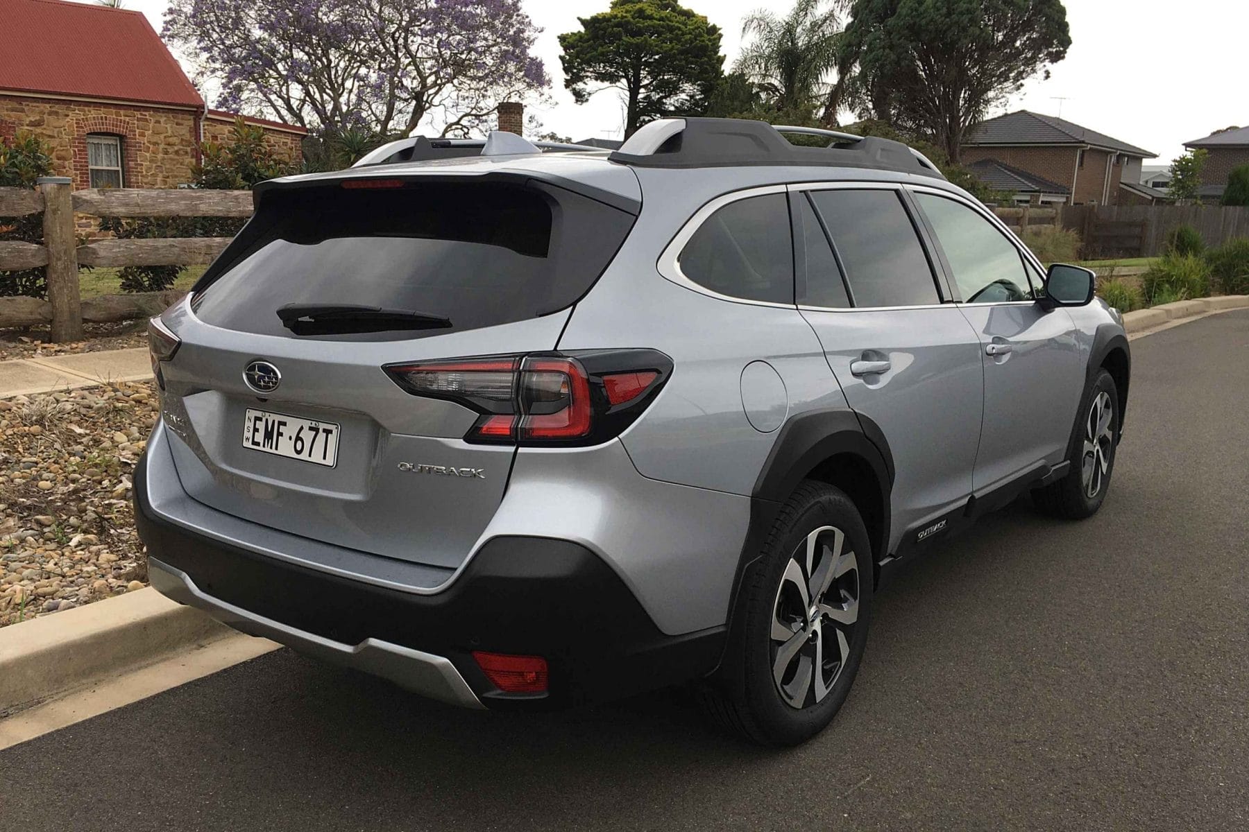 Subaru Outback Touring rear qtr