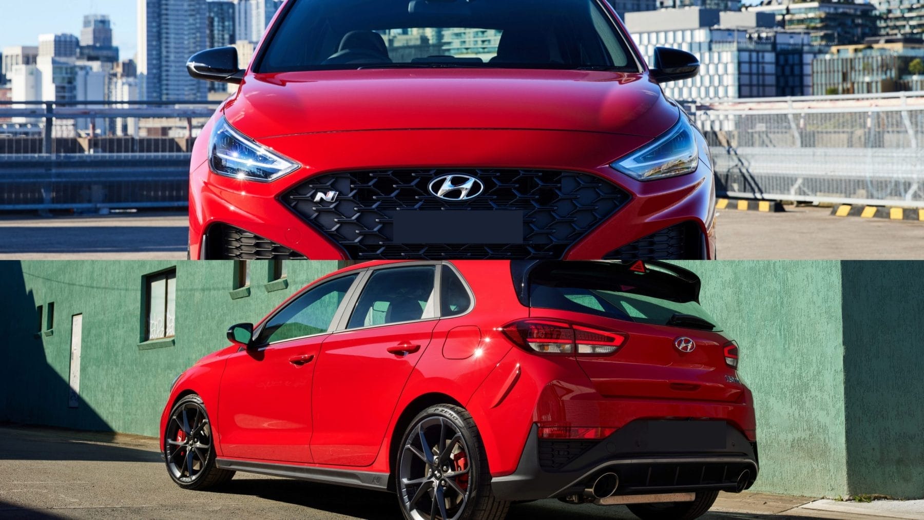 Hyundai i30 N collage