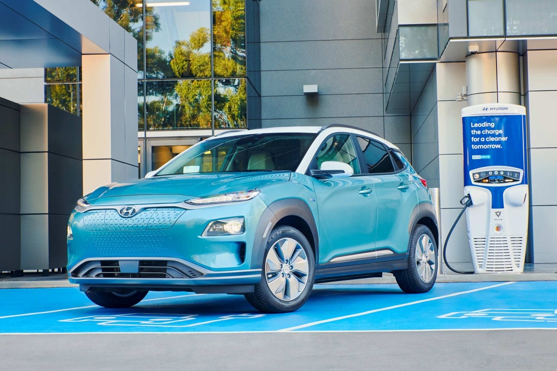 2020 Hyundai Kona Electric 2 charging station