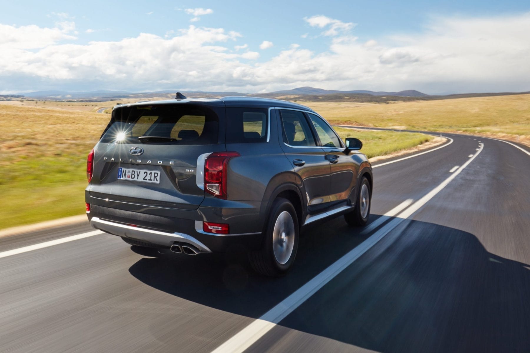 Hyundai Palisade rear Highlander 