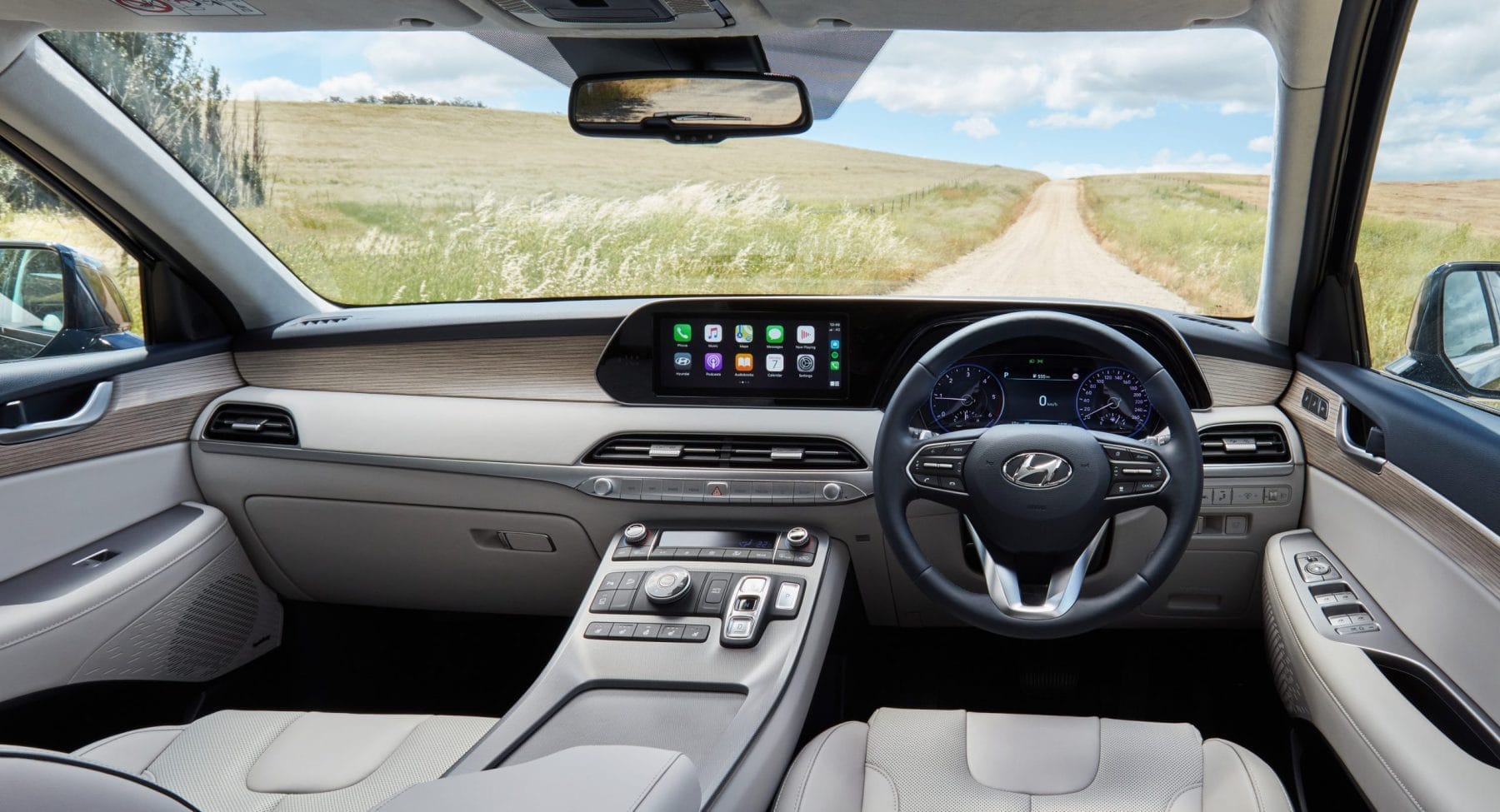 Hyundai Palisade interior Highlander 