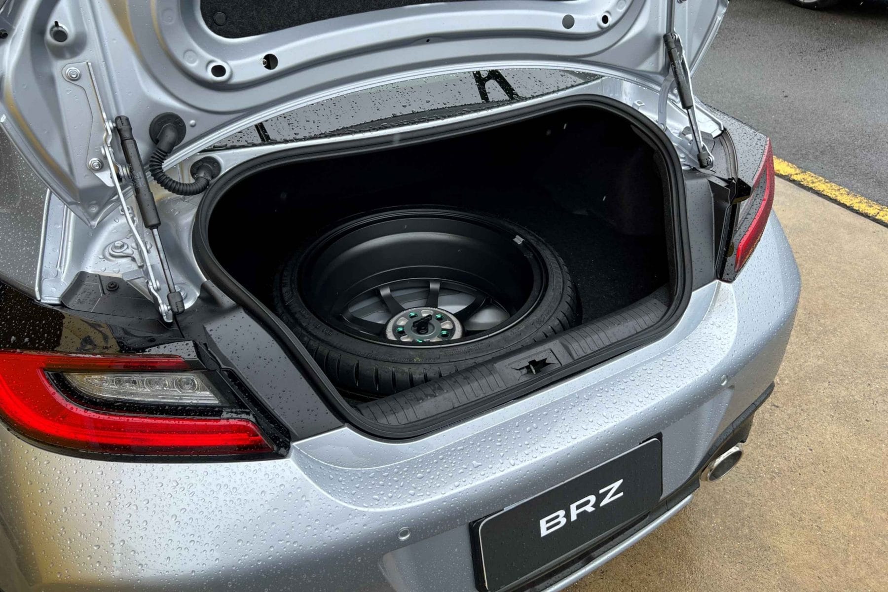 Subaru BRZ 2022 boot