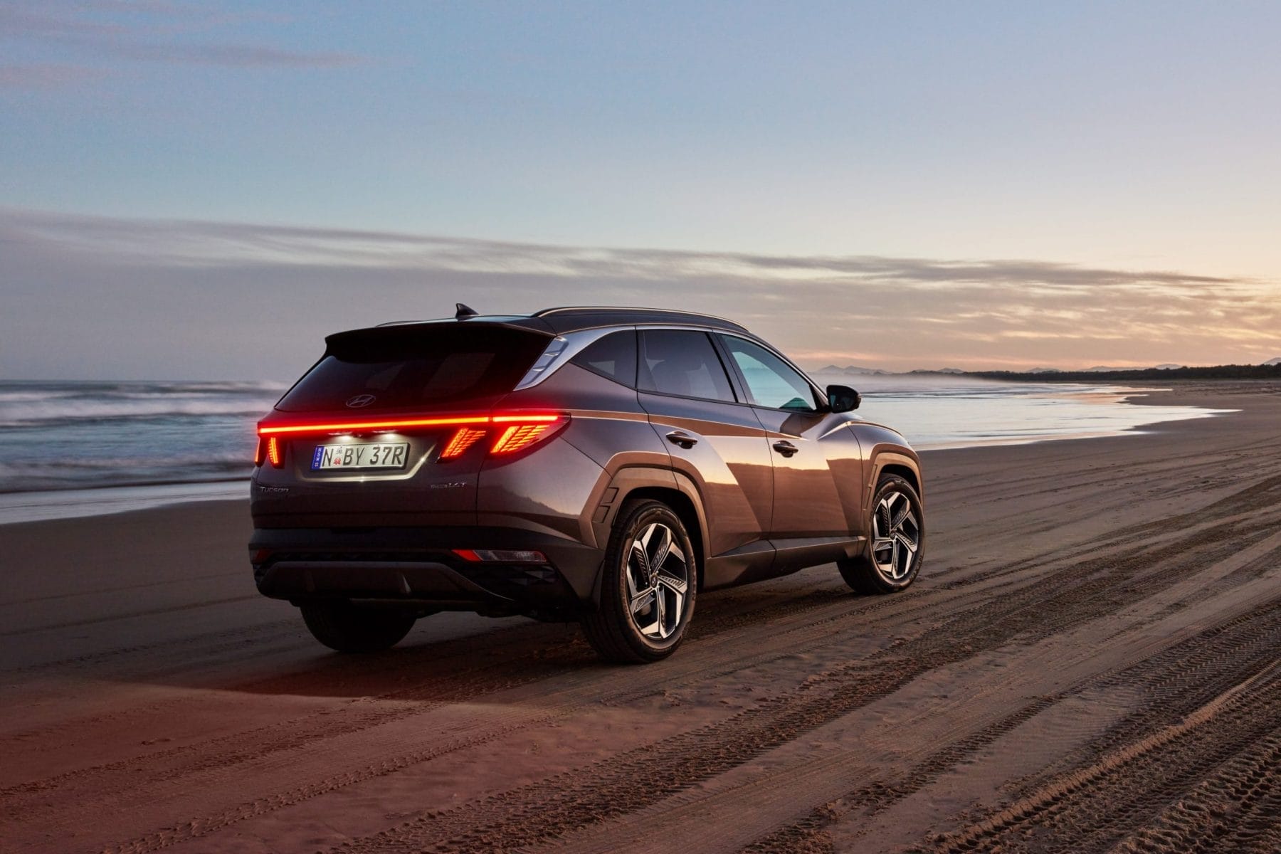 Hyundai Tucson rear 2022