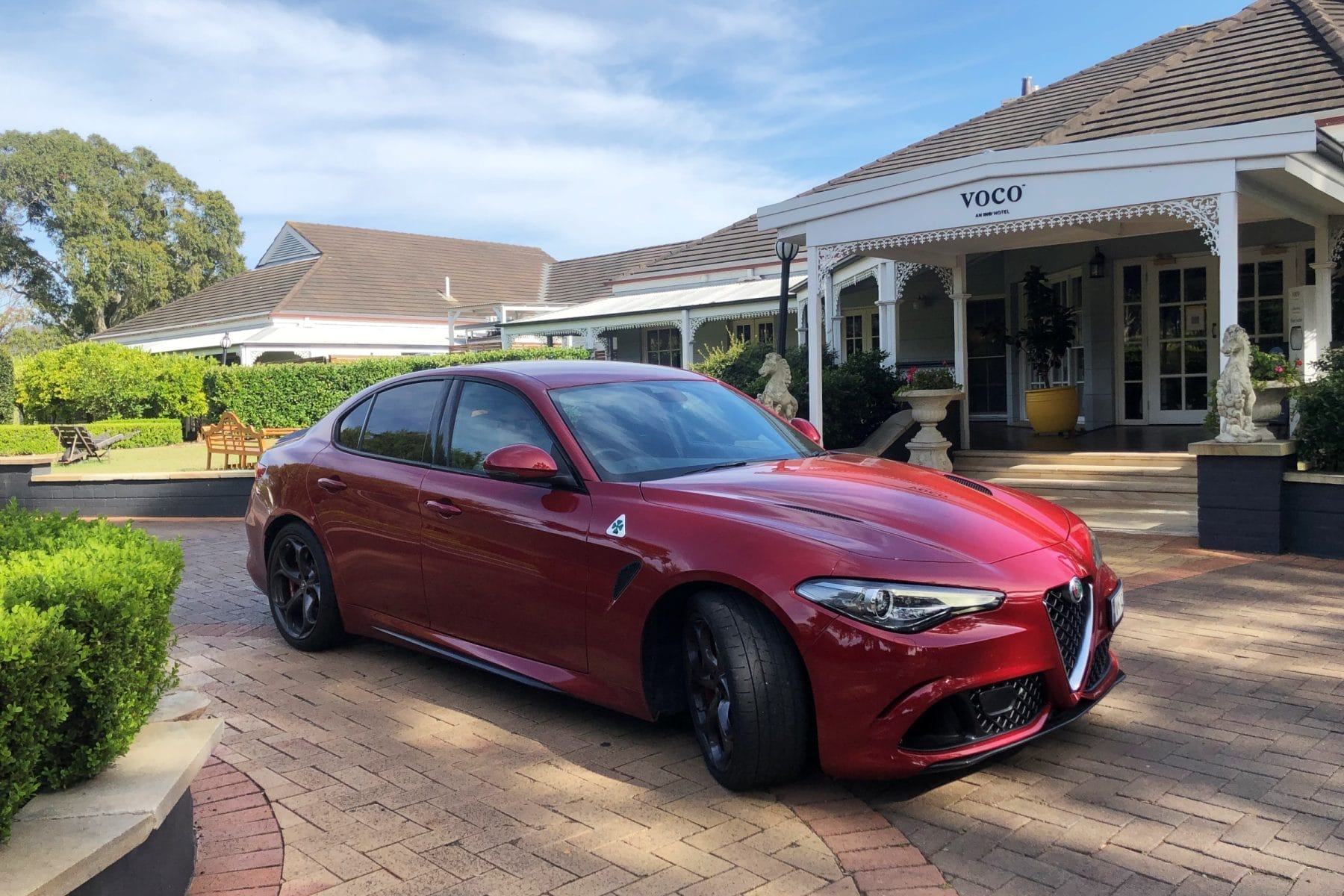 Alfa Romeo Guilia Quadrifoglio Sedan location