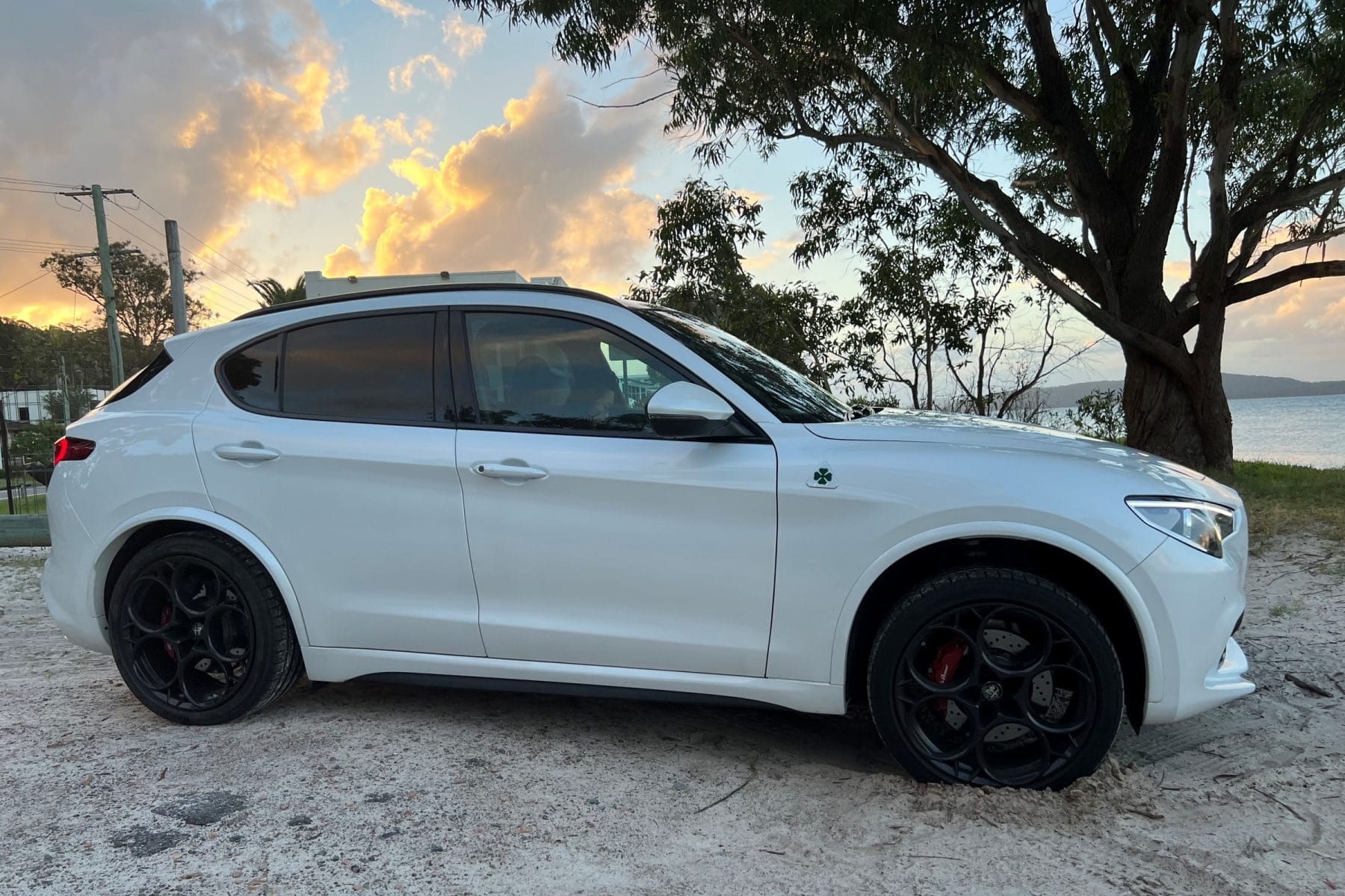 Alfa Romeo Stelvio Quadrifoglio profile