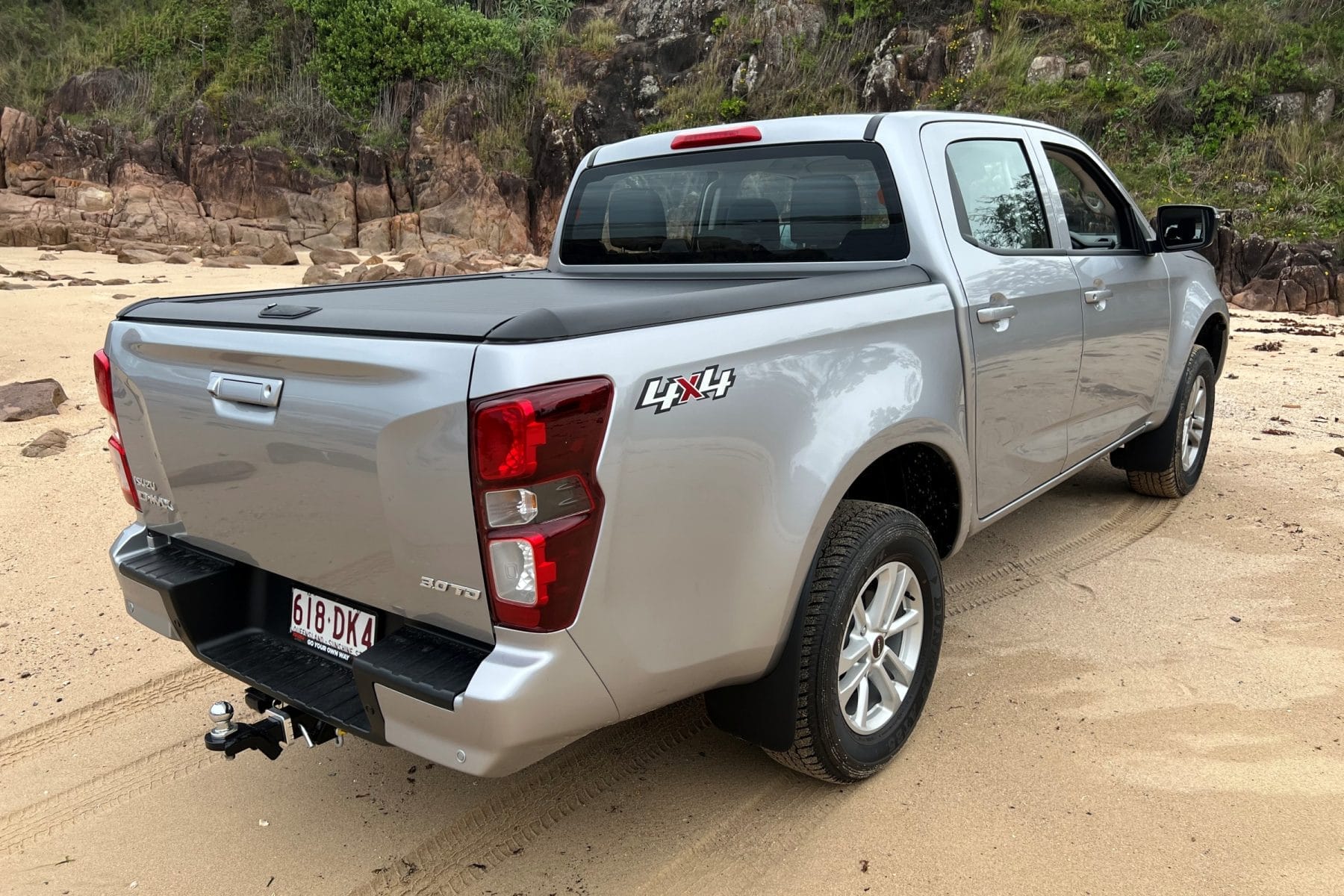 Isuzu D Max LS-M 4WD Crew Cab Ute 2022 rear