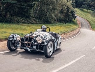 Morgan three wheeler testing 2