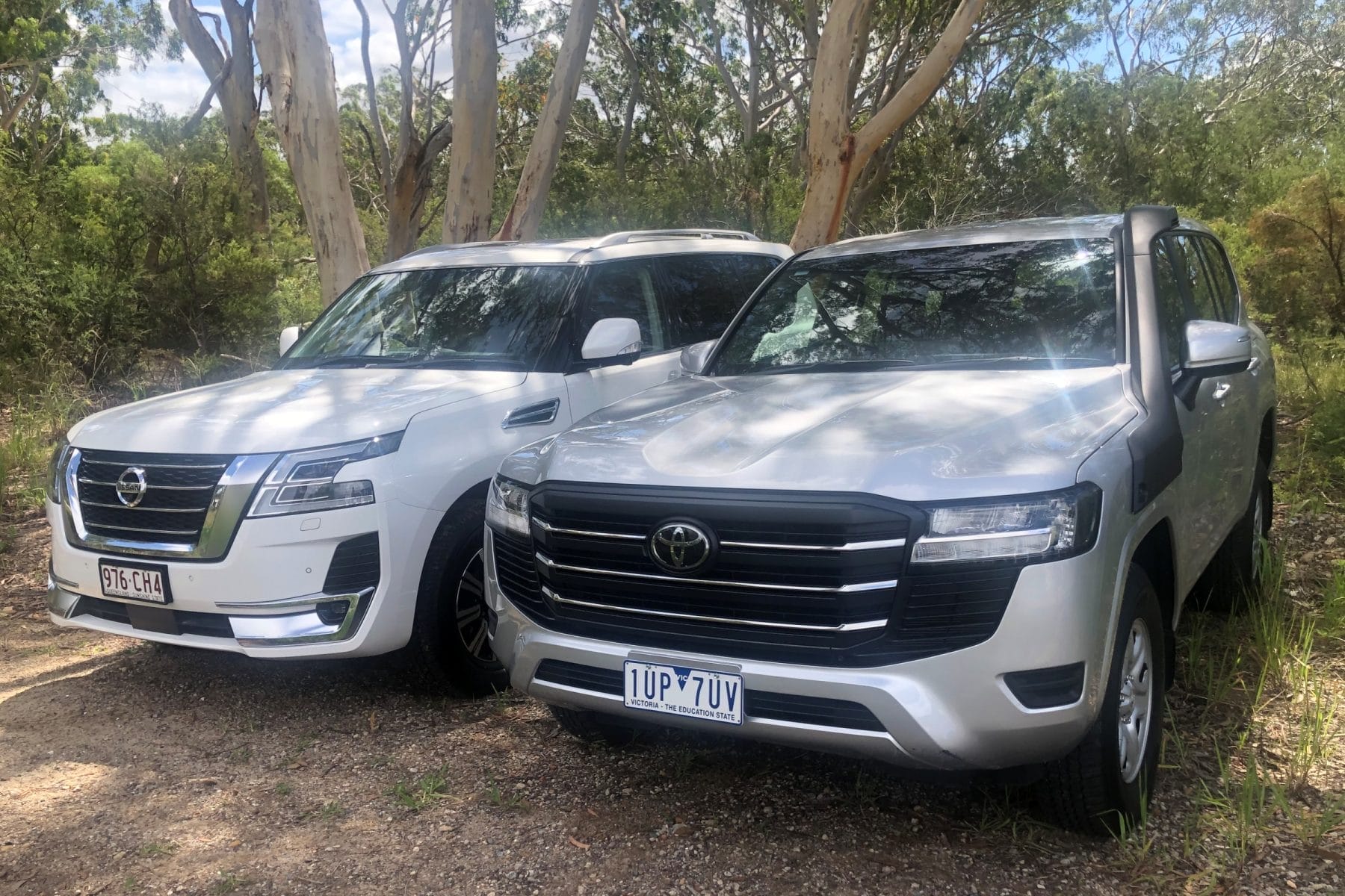 Nissan Patrol and Toyota LandCruiser 1