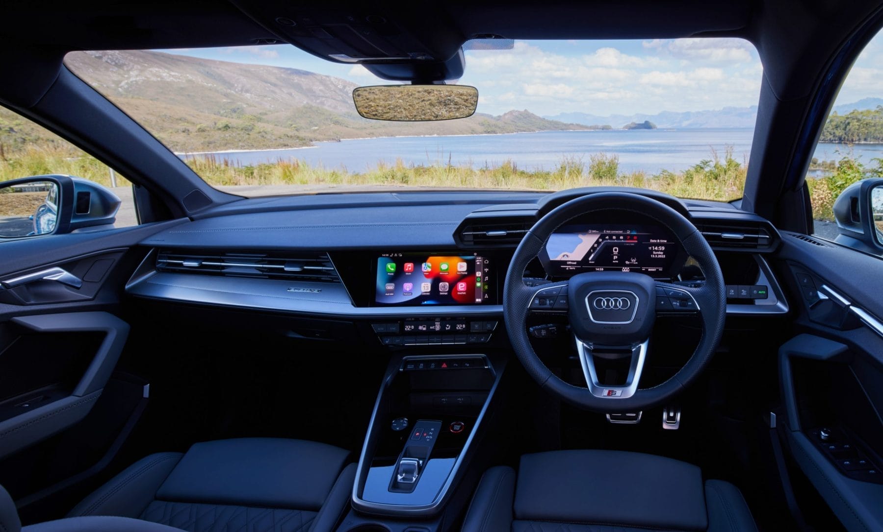 Audi S3 driver instruments