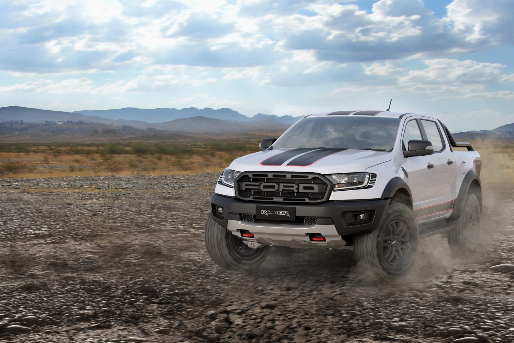 Ford Ranger Raptor X 2022 driving