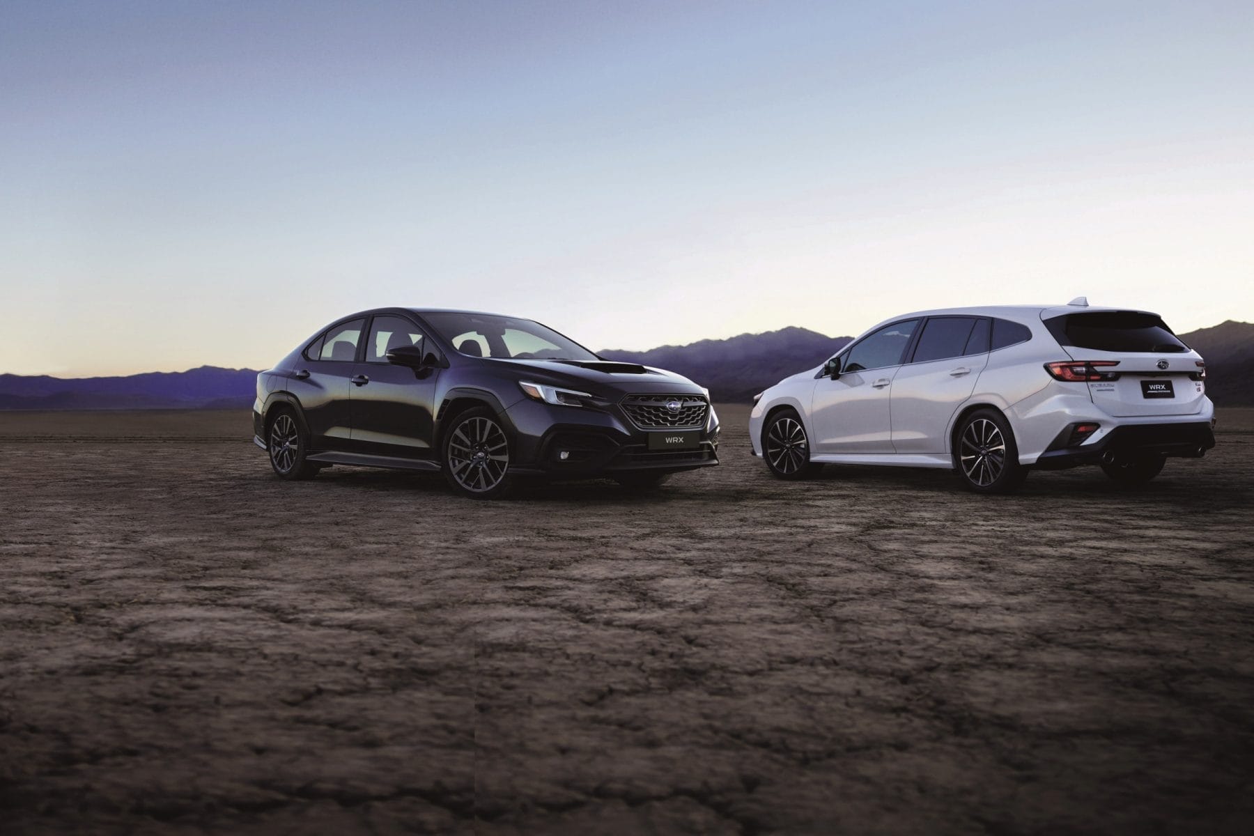 All-New Subaru WRX Sedan and Sportswagon.