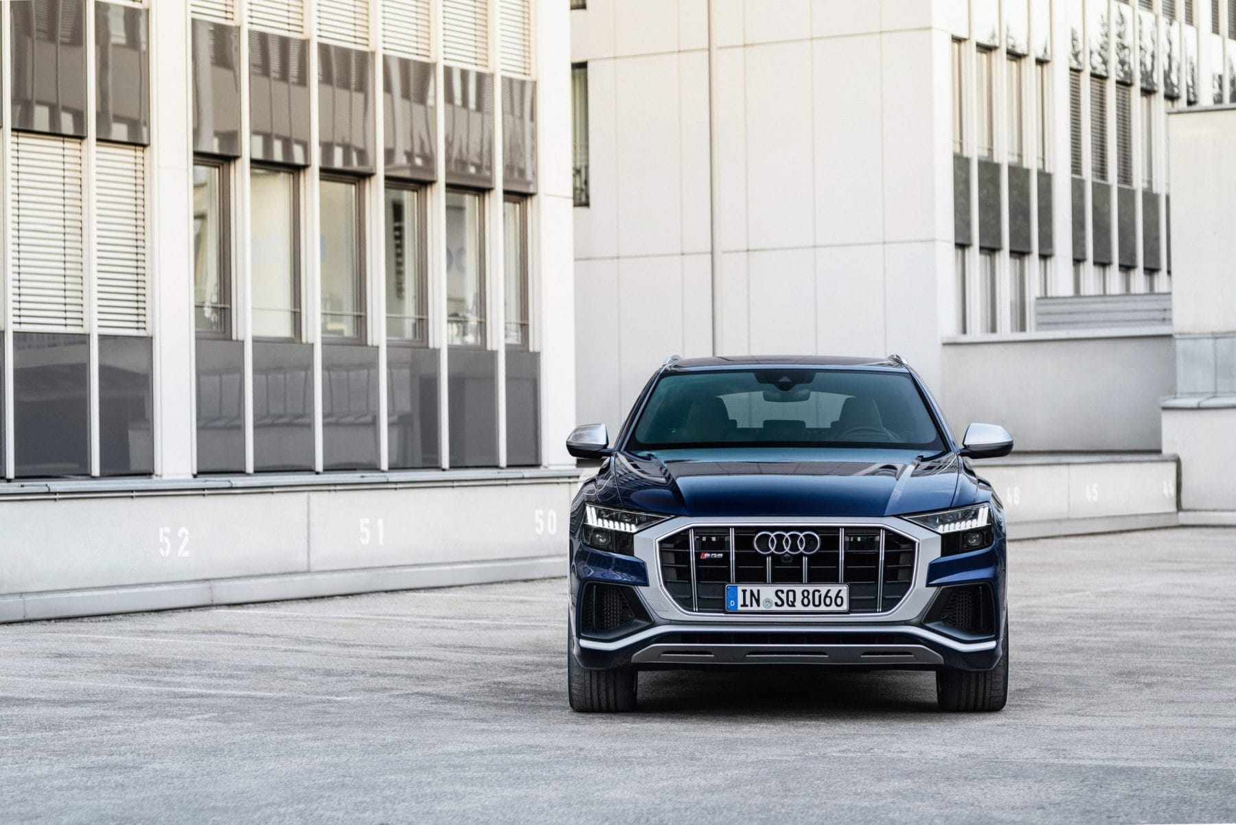 Audi SQ8 TFSI, international press vehicle.