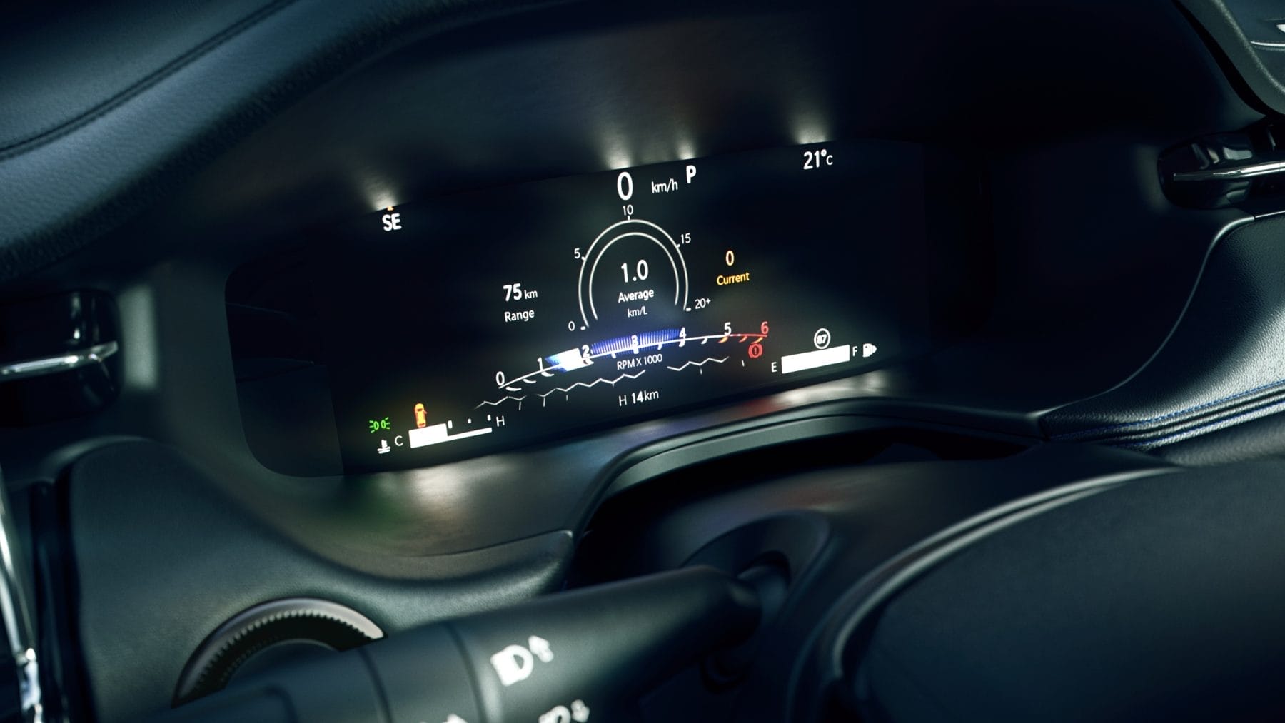 2022 Jeep Compass Limited interior driver instruments