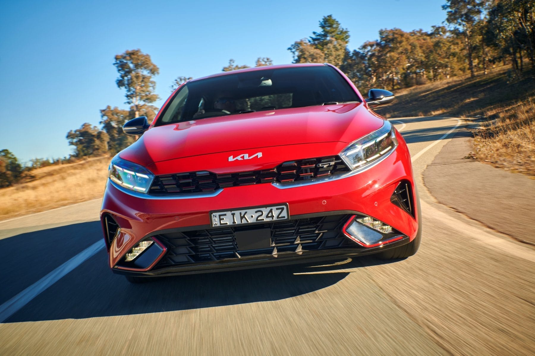 2022 Kia Cerato GT driving 2