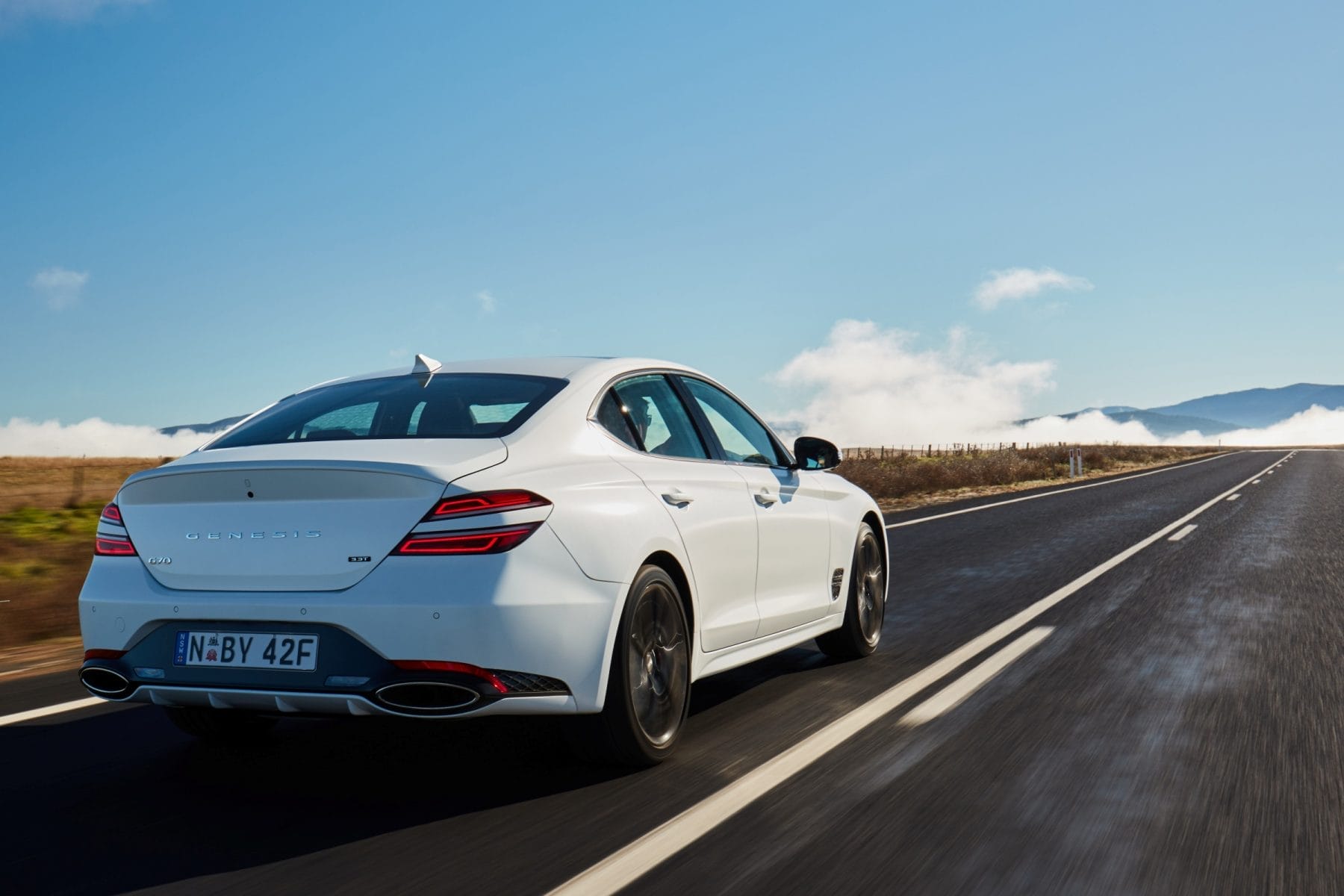 Genesis 2022 G70 3.3T SPORT Luxury Pack rear