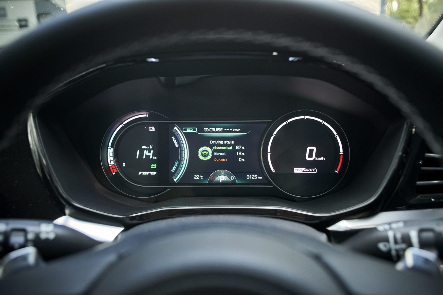 Kia Niro Electric driver instruments