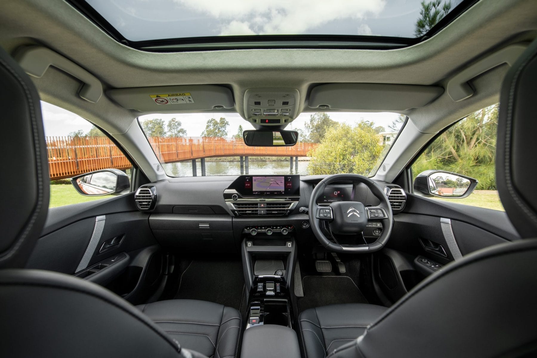 MY22 Citroen C4 Shine. interior