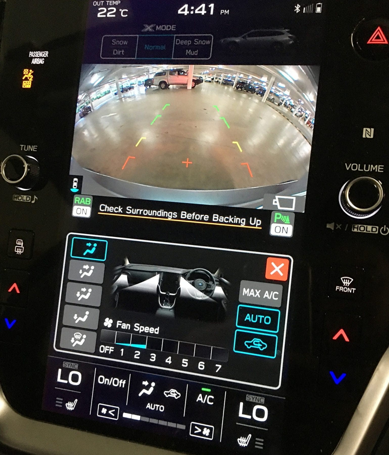 Subaru-Outback-2.5i-Touting-2022-central-infotainment-screen-3-scaled