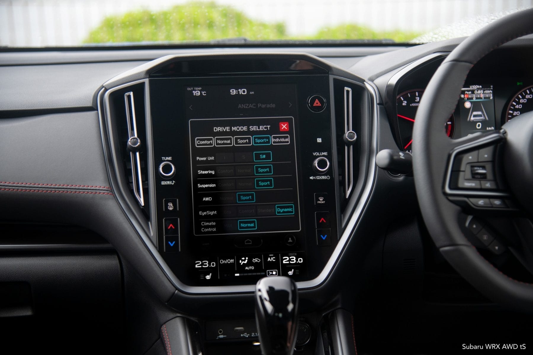 2022 Subaru WRX - TS sedan.