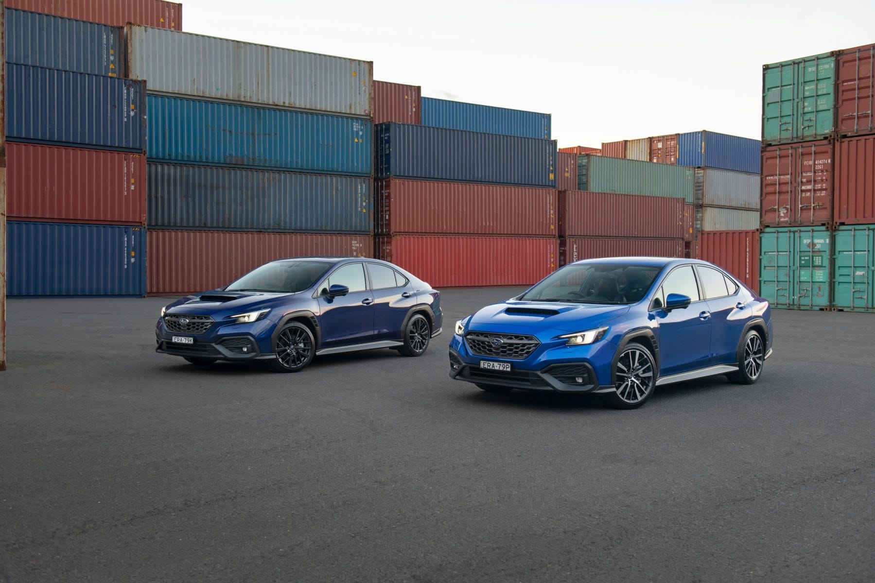 2022 Subaru WRX - TS and RS sedan. 