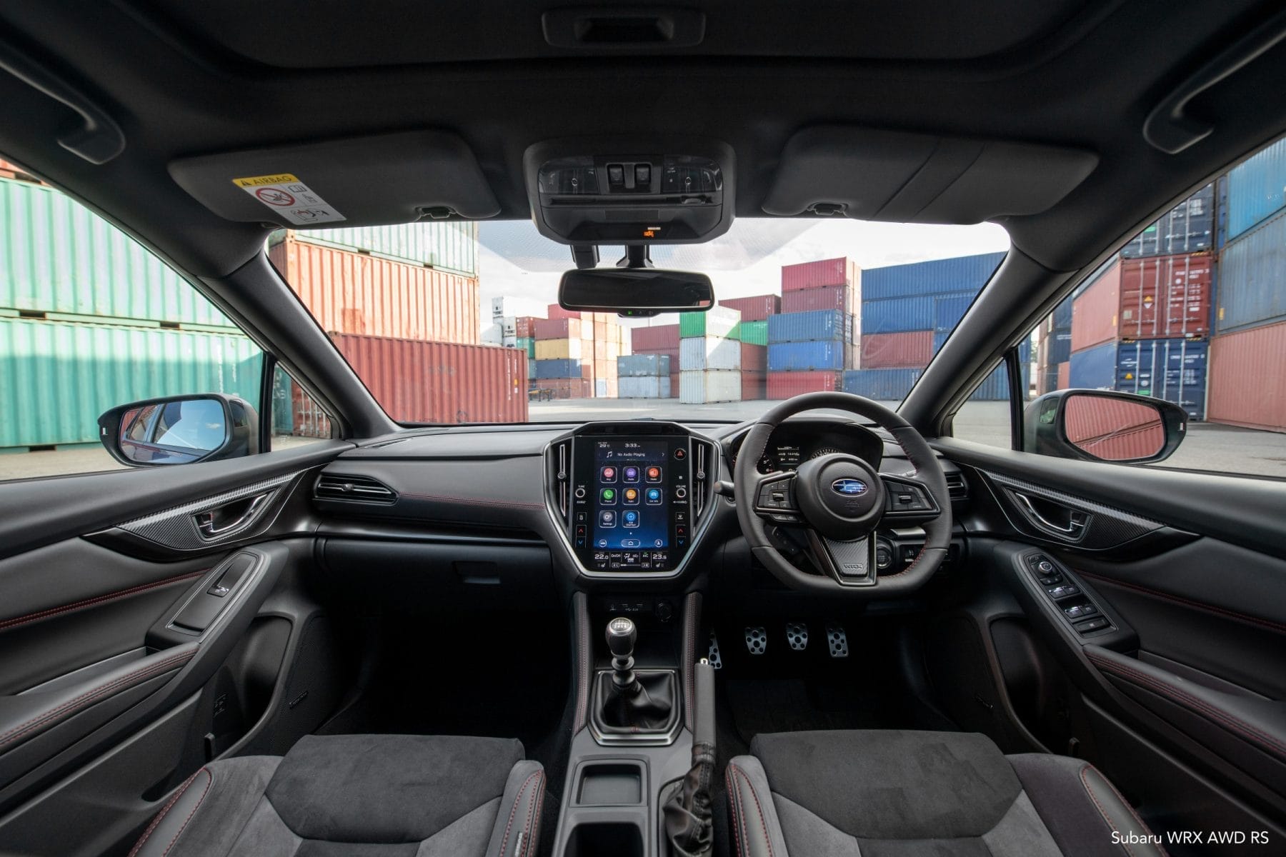 2022 Subaru WRX - RS sedan interior