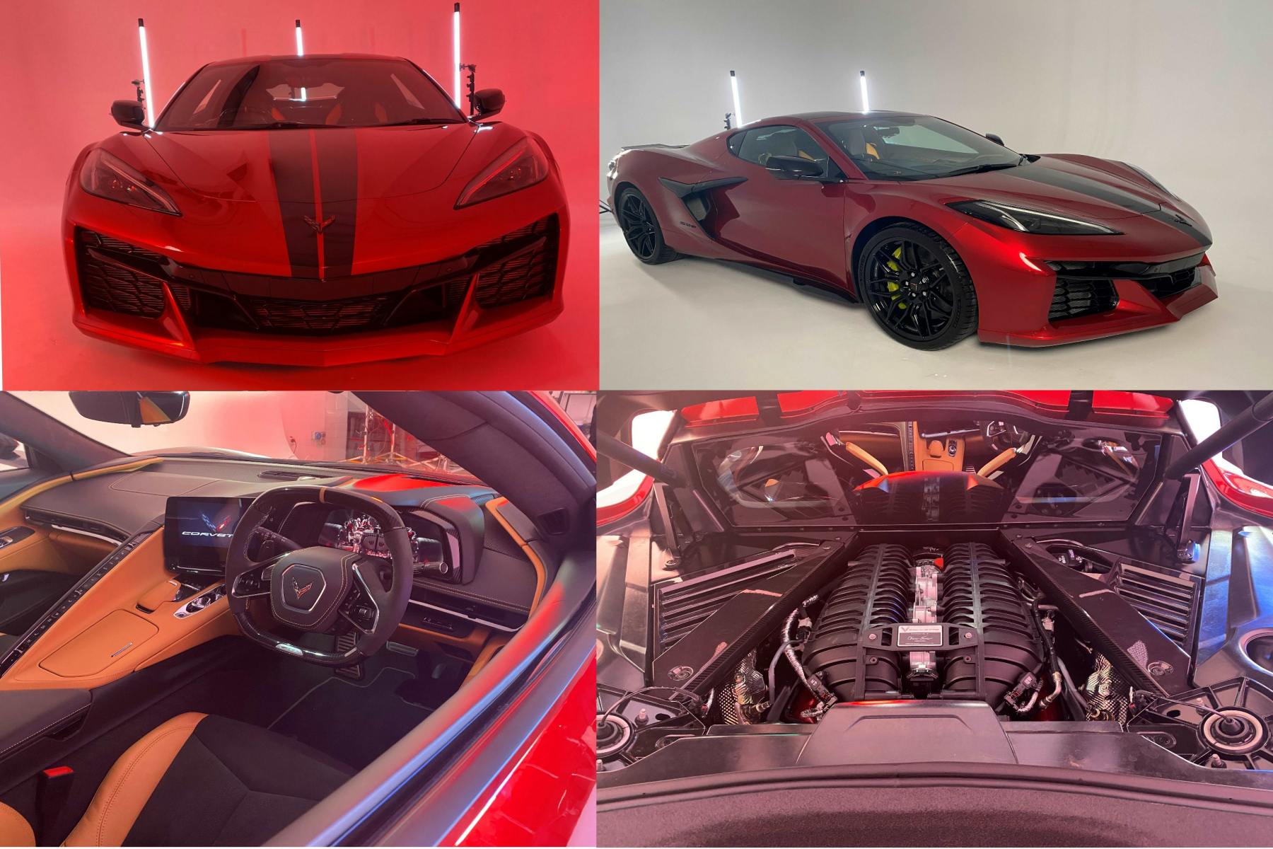 MY24 Chevrolet Corvette ZO6 collage
