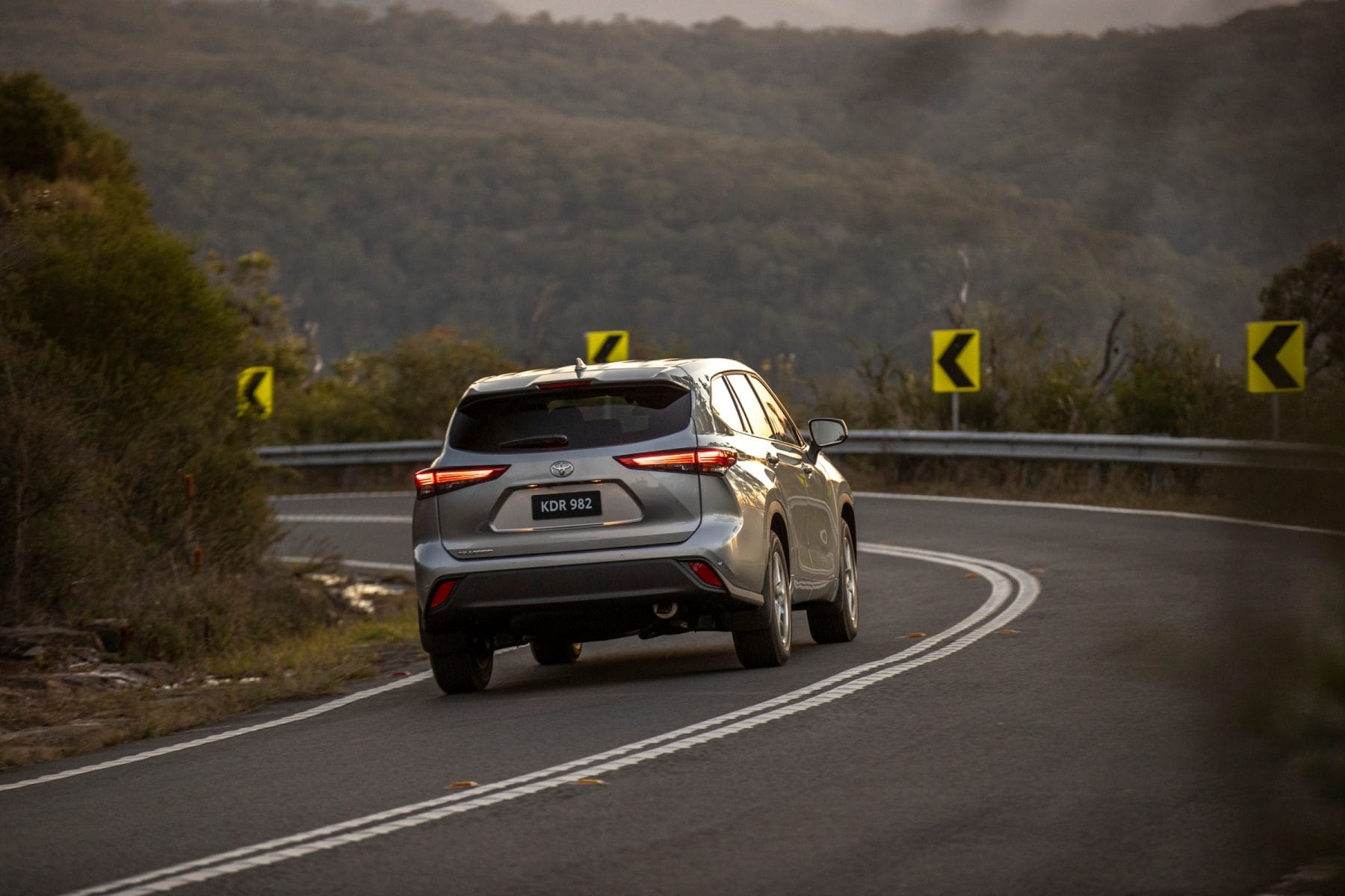 2021 Toyota Kluger GX petrol hybrid rear