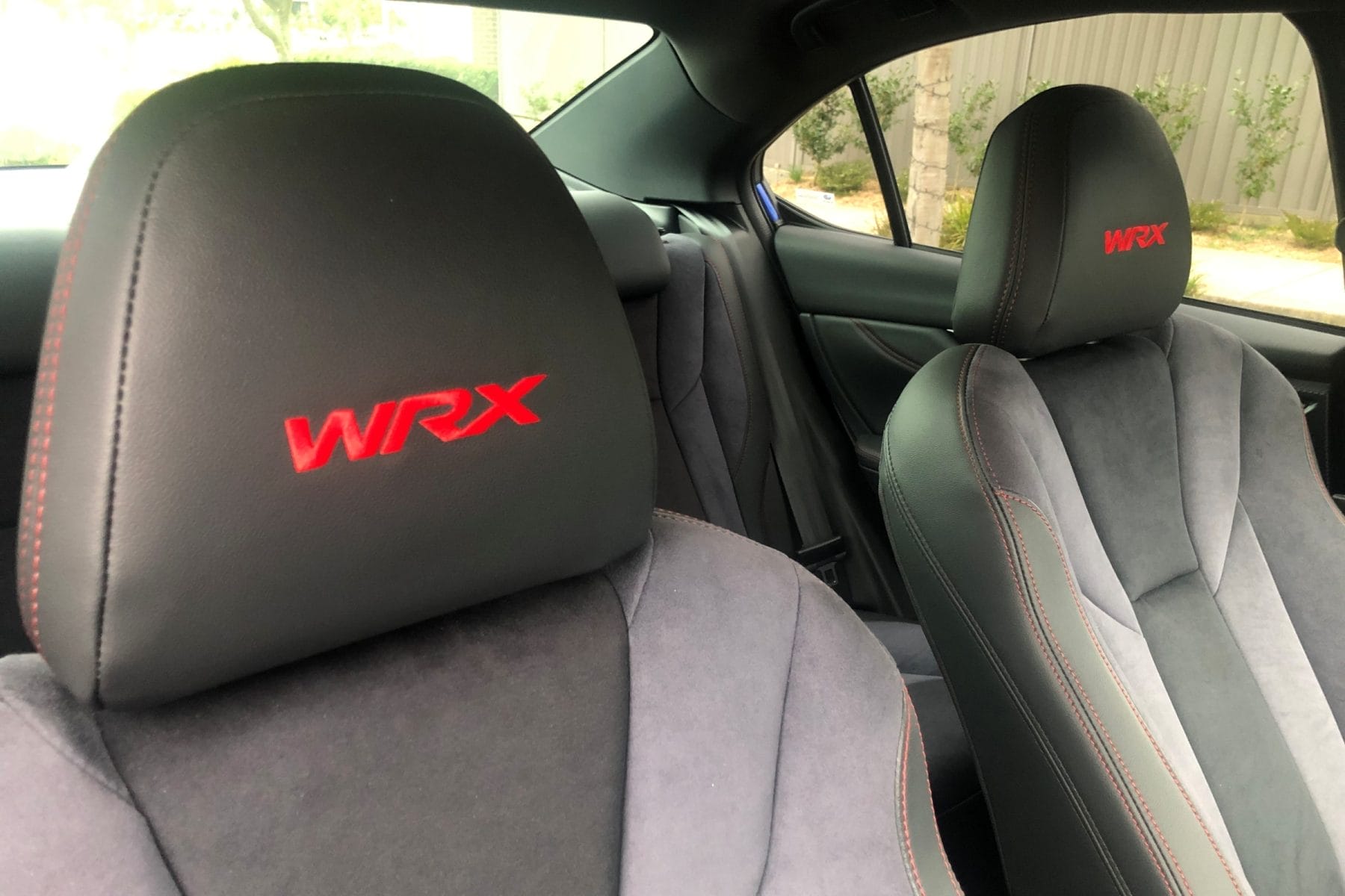 2022 Subaru WRX AWD tS Sport Lineartronic seats