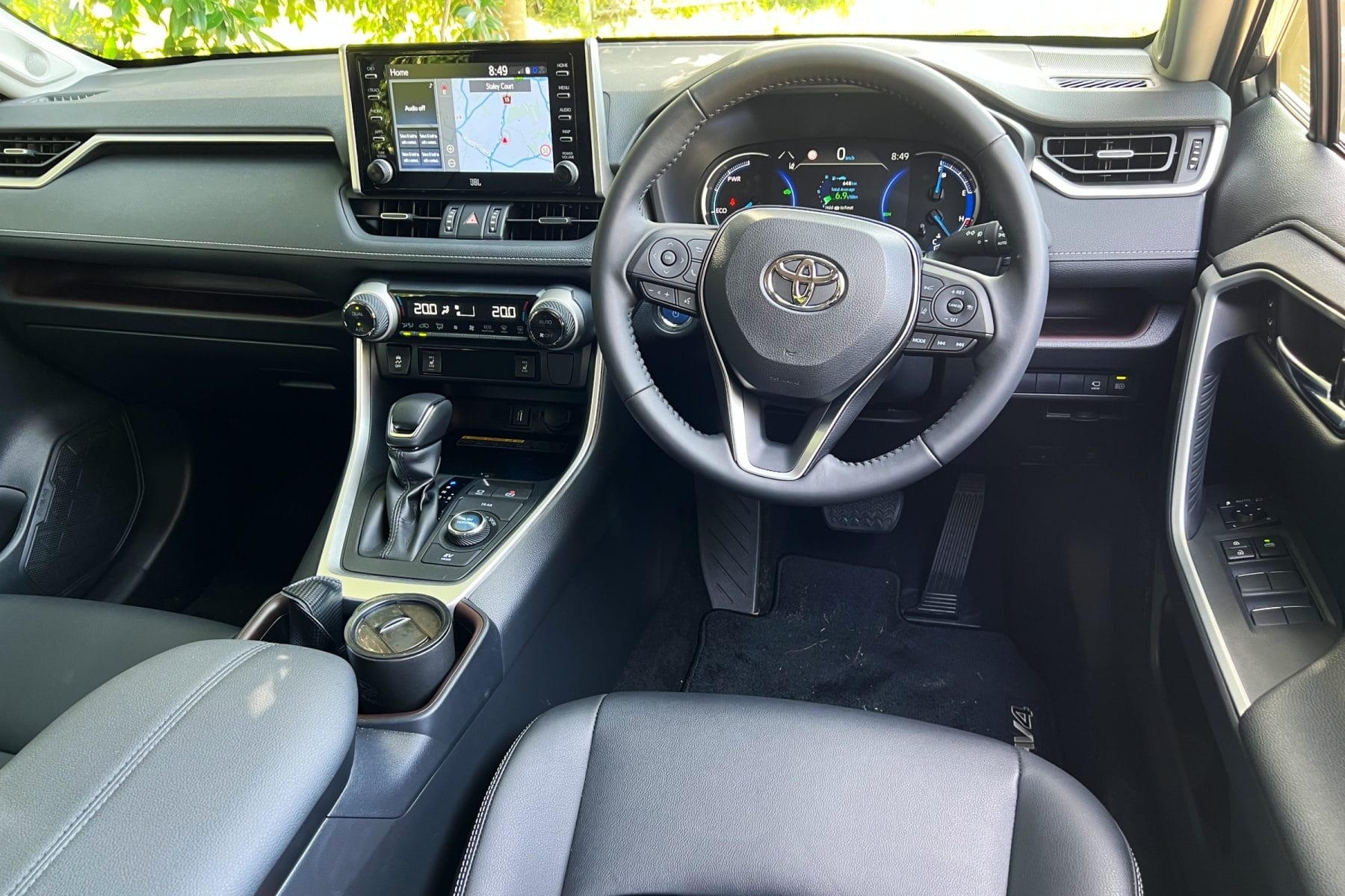 2022 Toyota RAV4 Hybrid Cruiser AWD SUV interior front dash