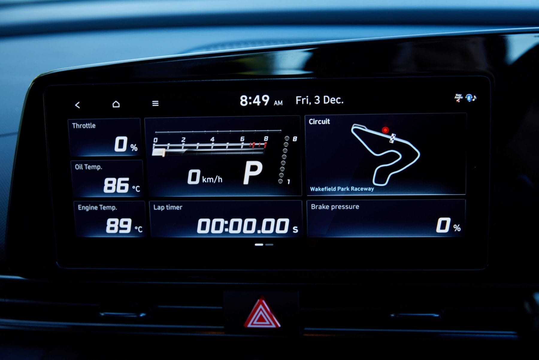 Hyundai i30 N Sedan track maps