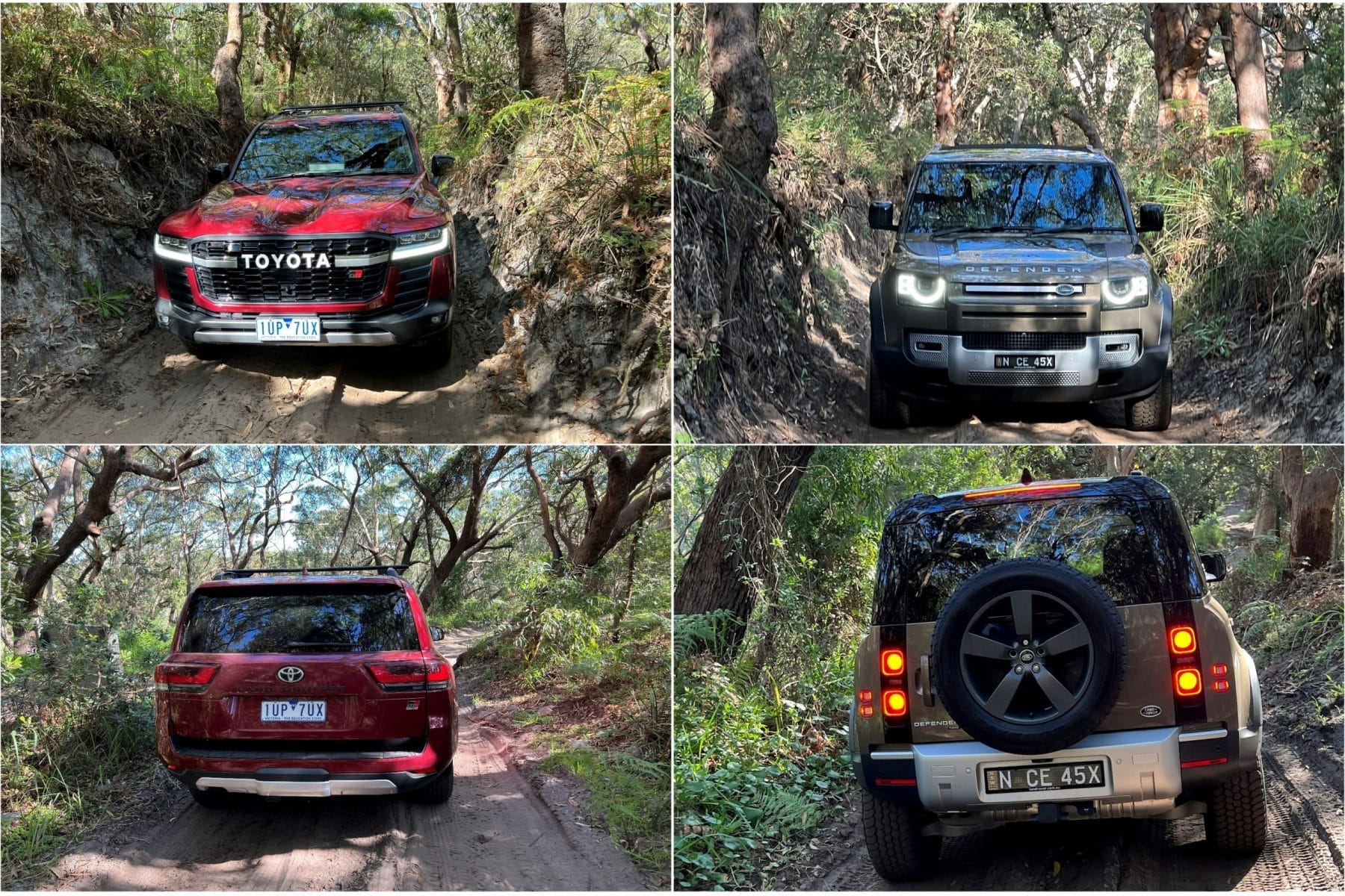 LandCruiser GR Sport vs Defender D300 SE 4WD 2