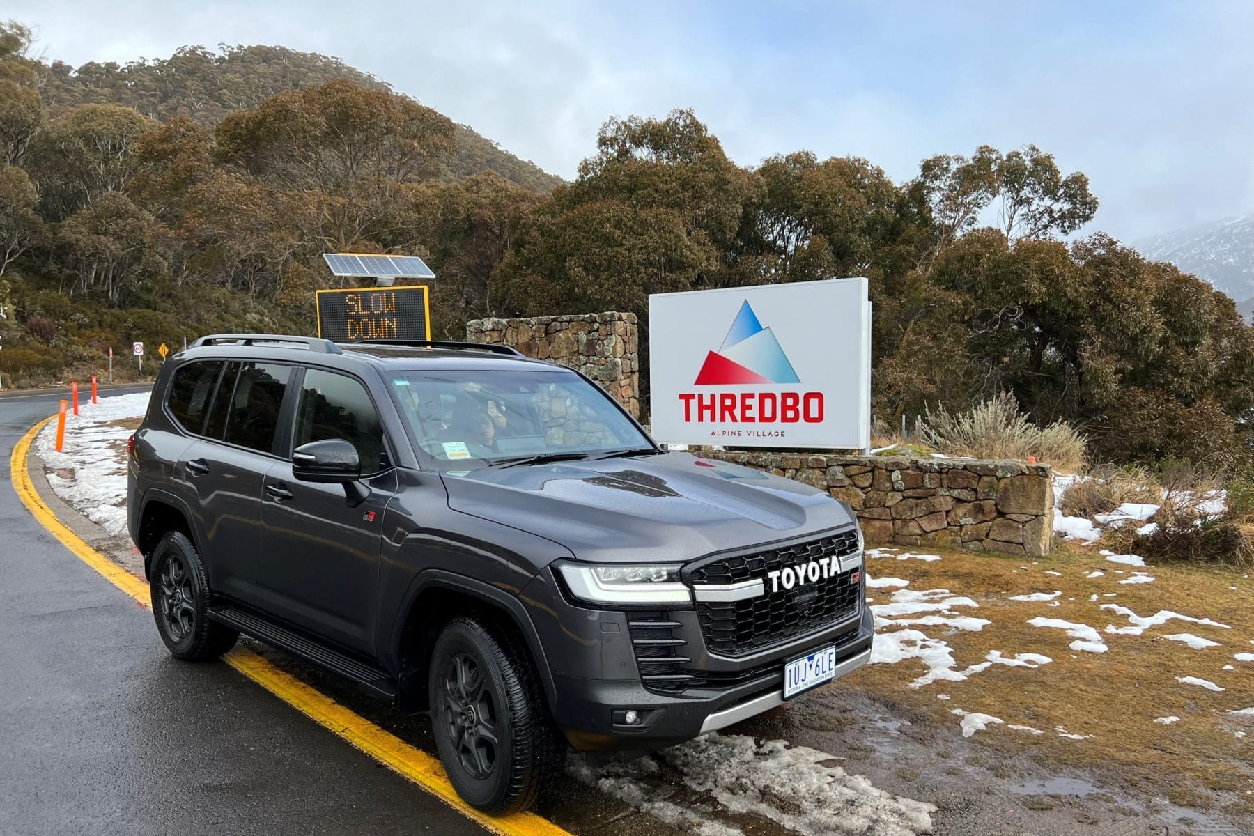 Toyota LandCruiser 300 GR Sport at thredbo