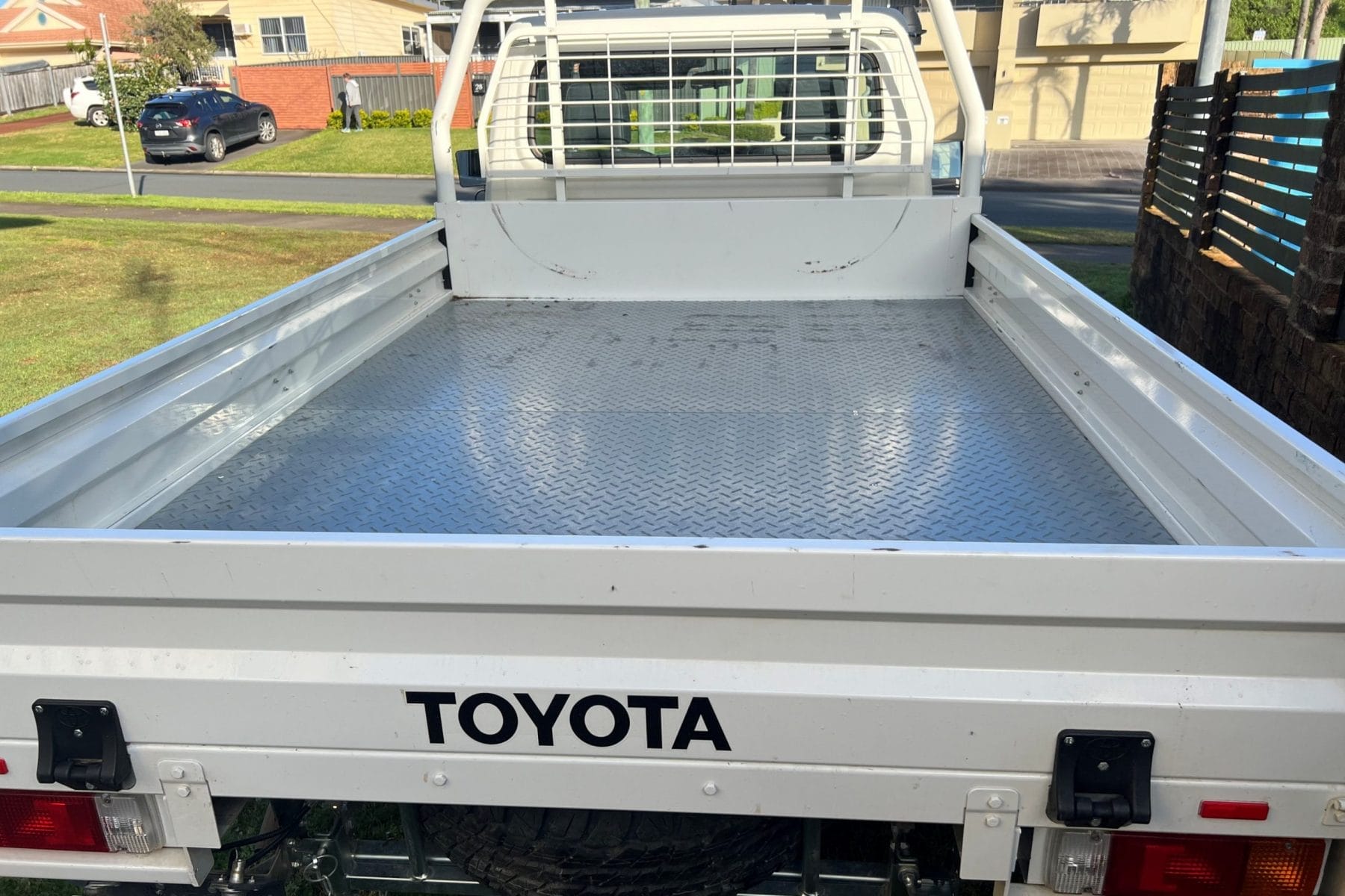 Toyota LandCruiser 79 series single cab chassis 70th Anniversary Ute tray