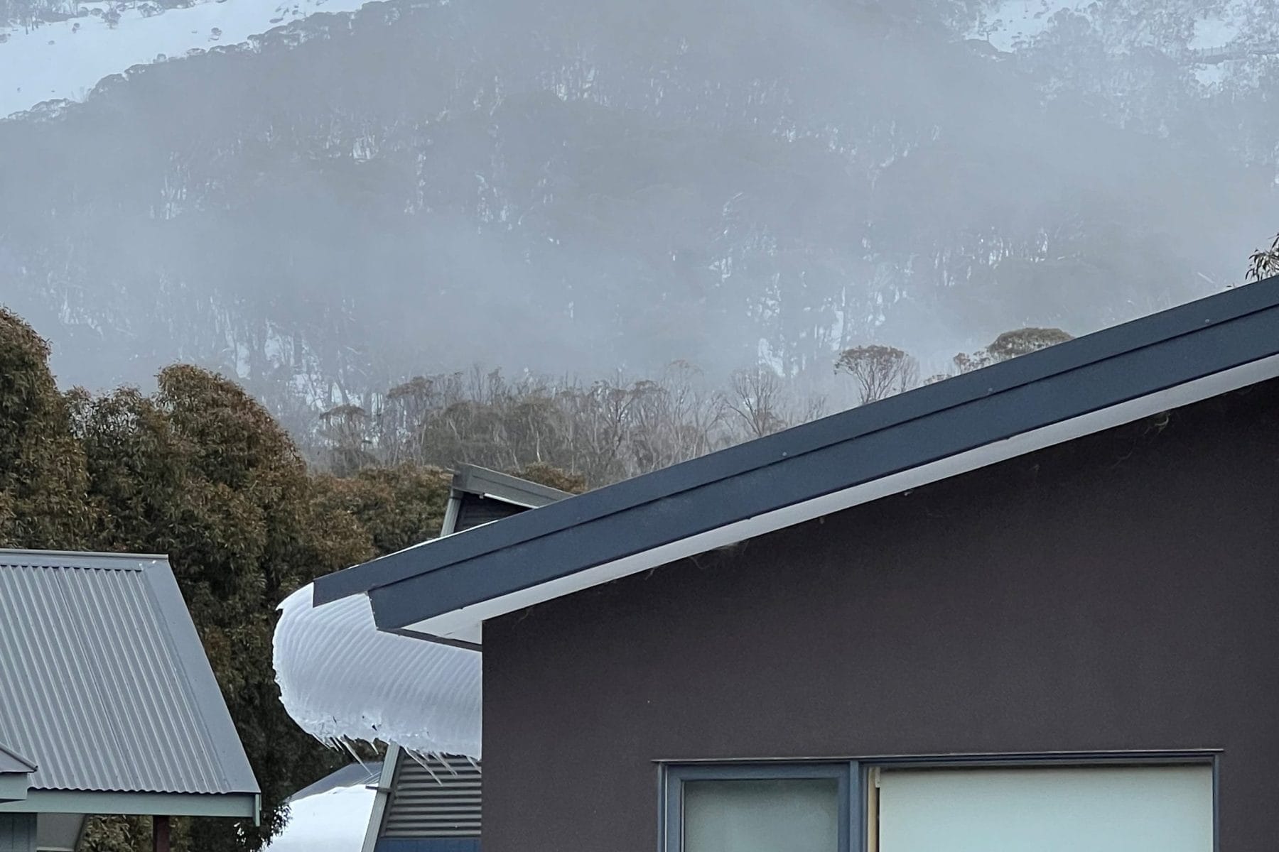 ice on roof