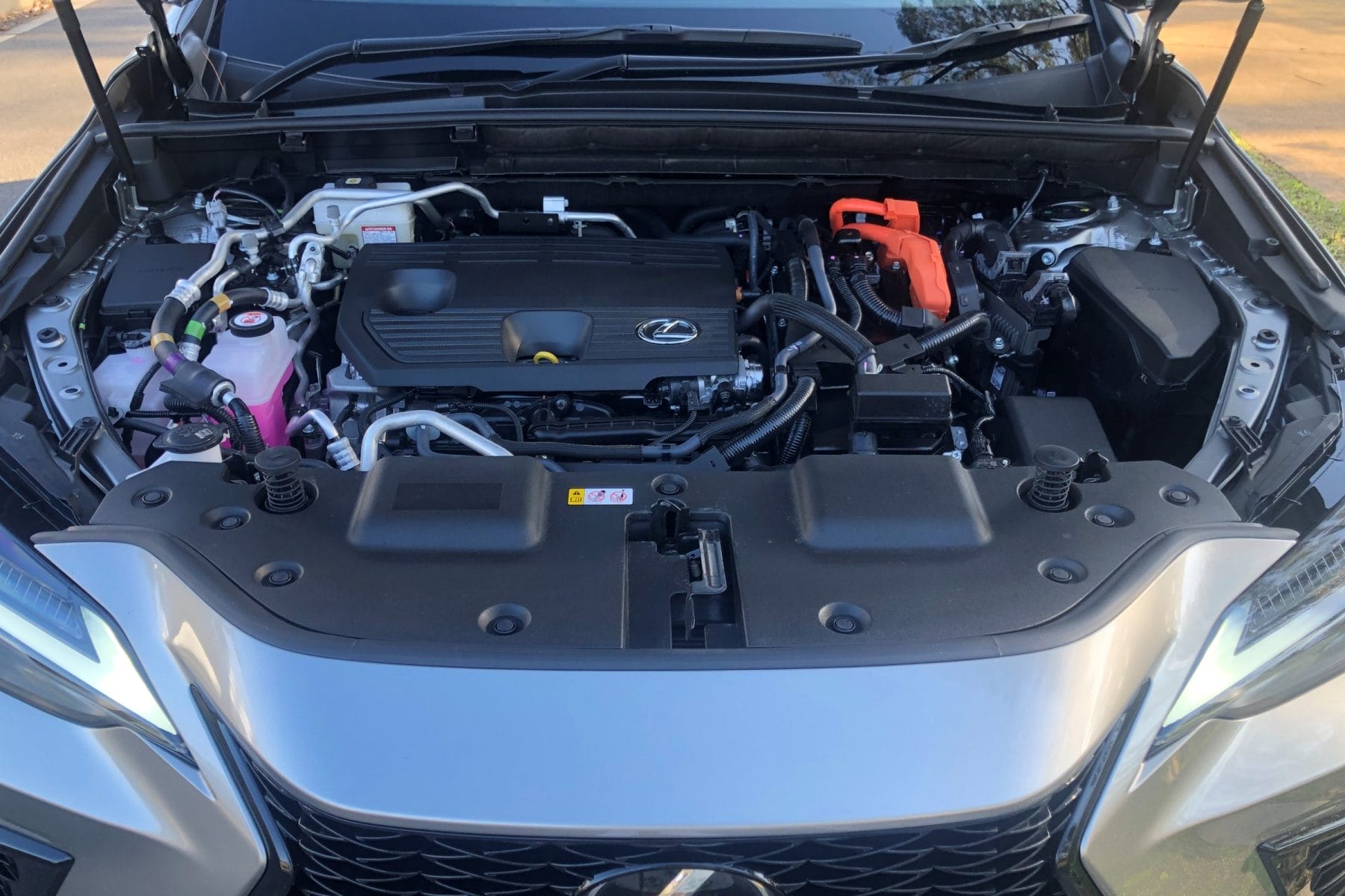 2022 Lexus NX 450h + engine