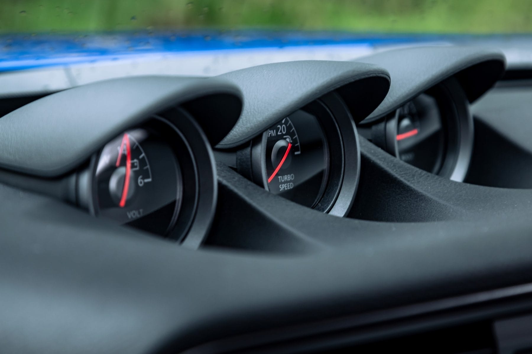 2023 Nissan Z central three dials