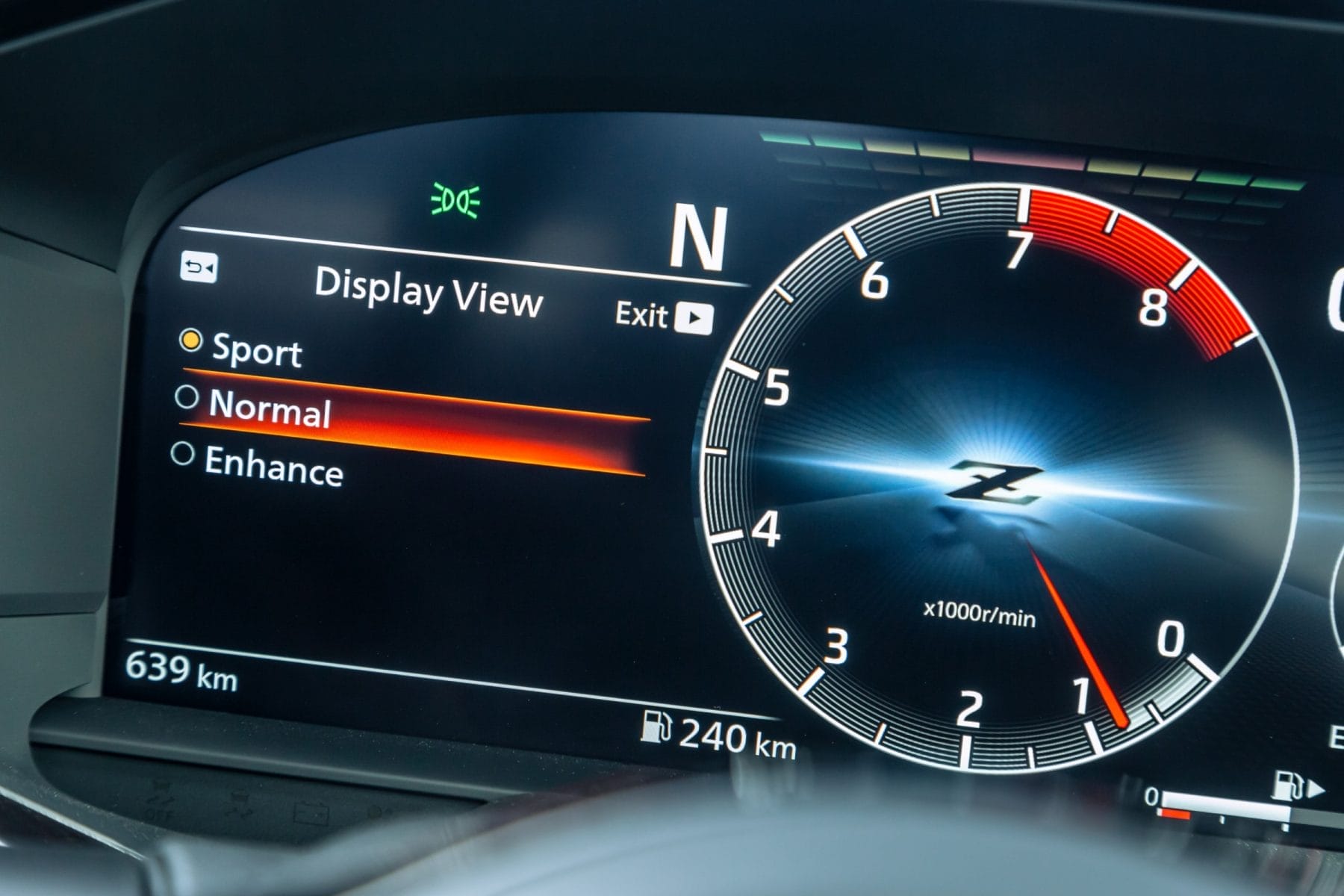 2023 Nissan Z drive mode