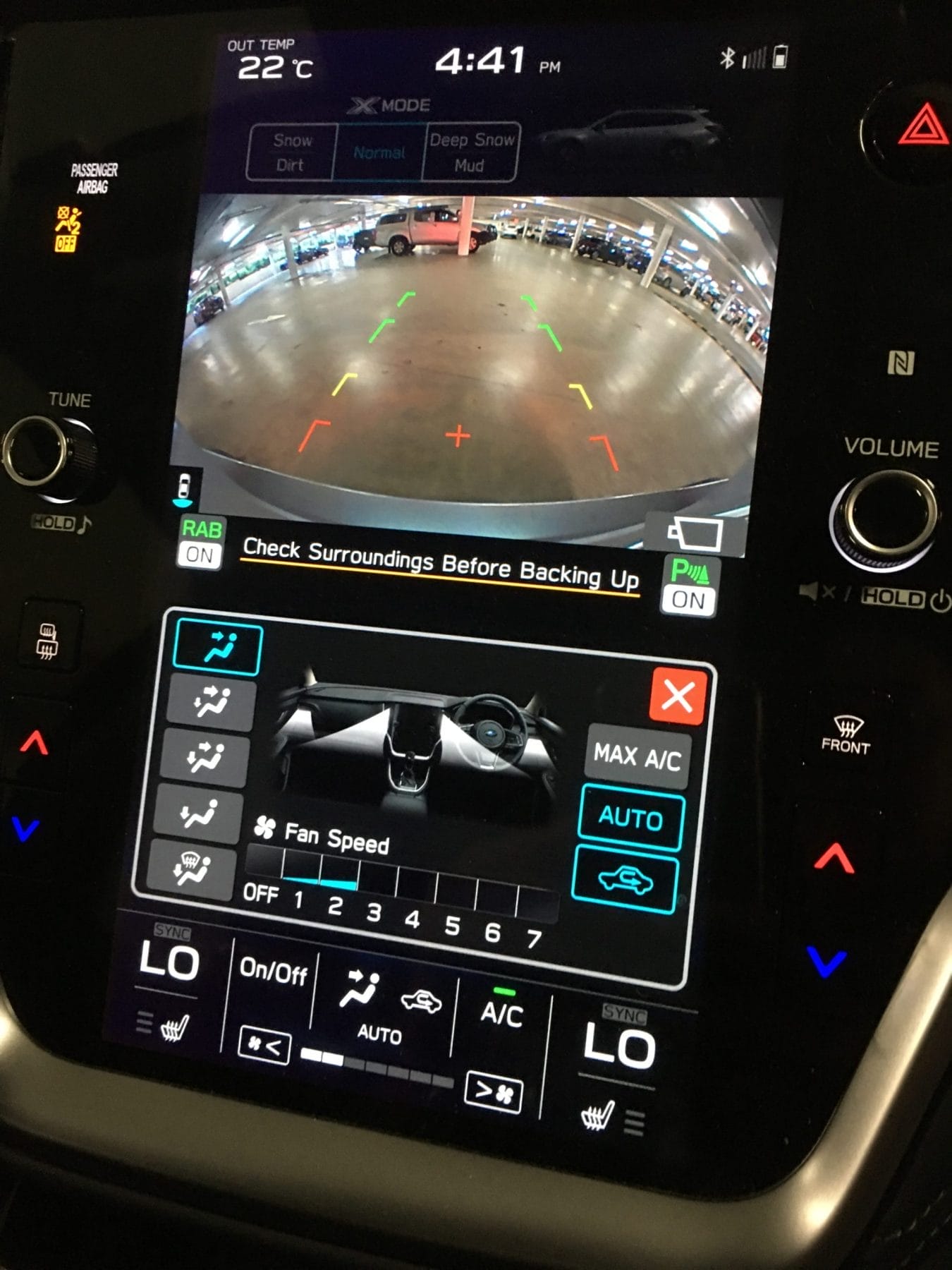 Subaru Outback Safety