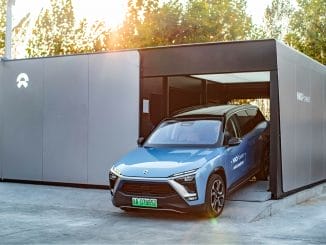 NIO battery exchange 1